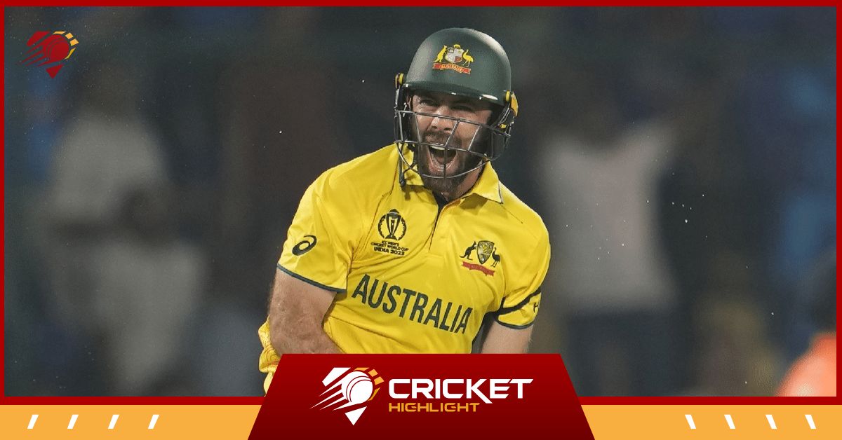 मैक्सवेल ने ODI World Cup इतिहास की सबसे तेज Century लगाई  