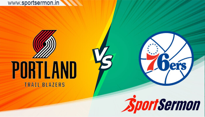 Portland Trail Blazers vs Philadelphia 76ers, NBA 2023-24  