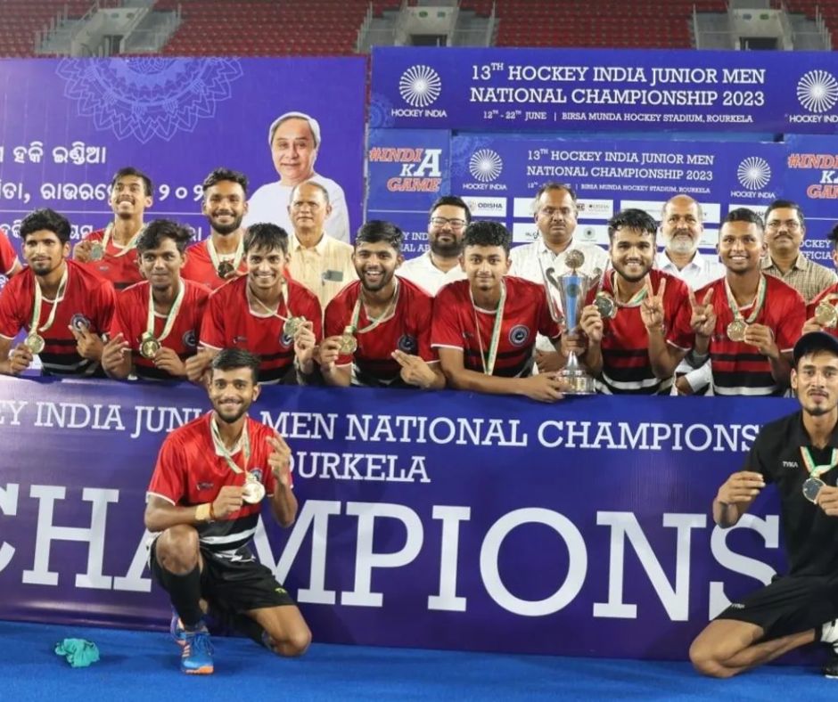 जूनियर पुरुष राष्ट्रीय चैंपियनशिप जीतकर खुश एमपी के कोच  