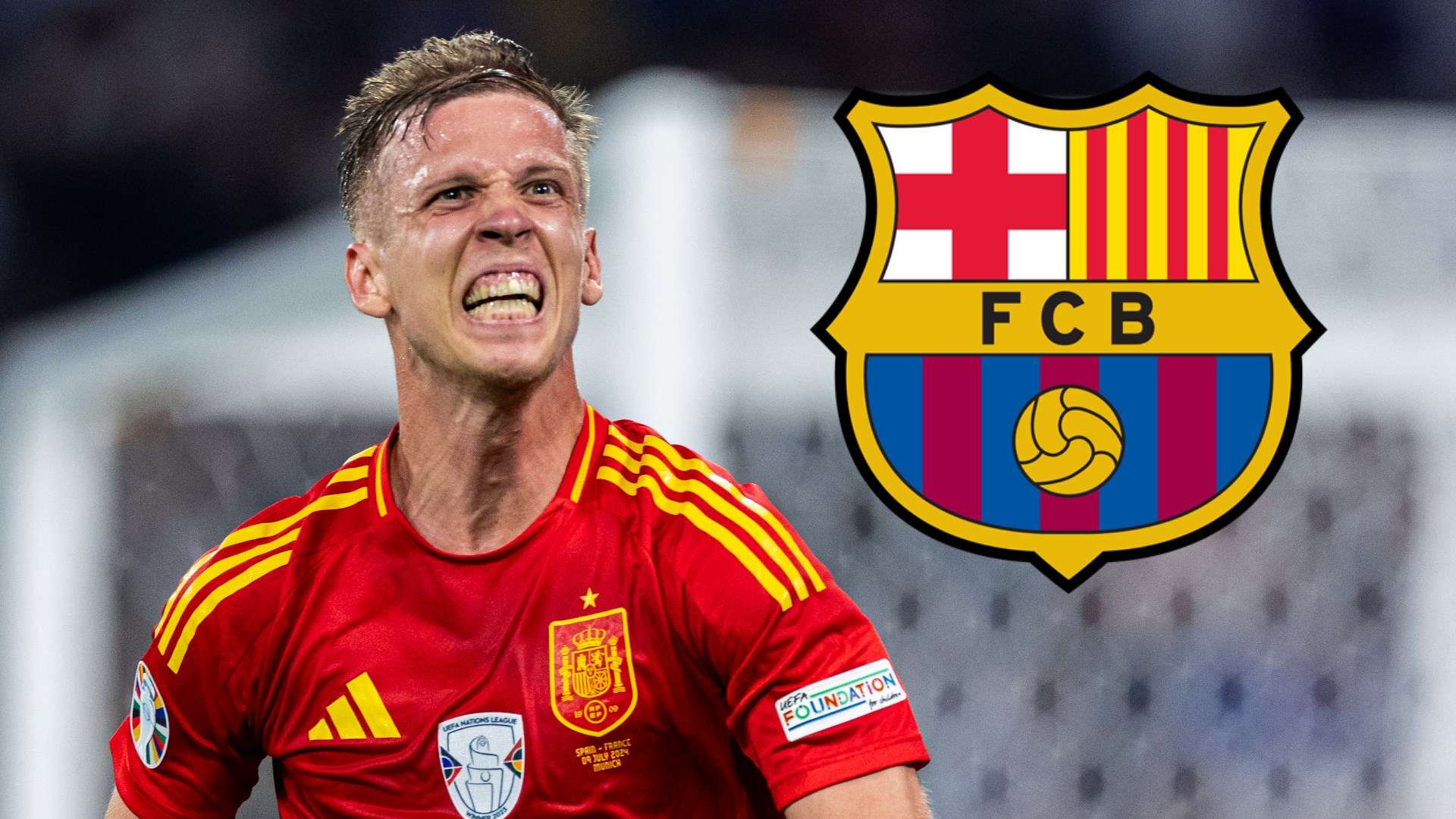 Where is €55m Euros hero Olmo meant to fit in at Barca?  