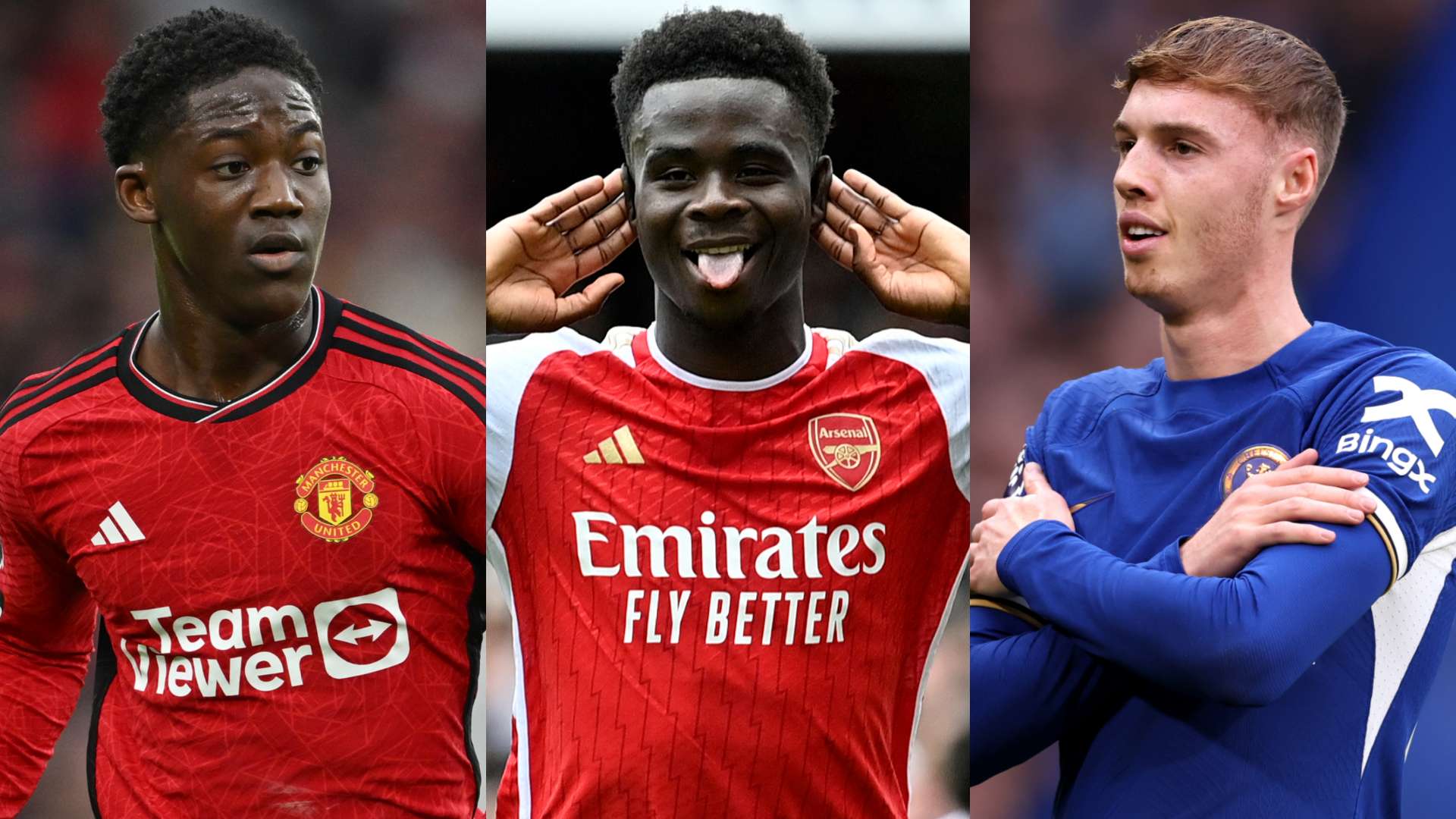 Saka & Palmer among PFA Young Player of the Year nominees  