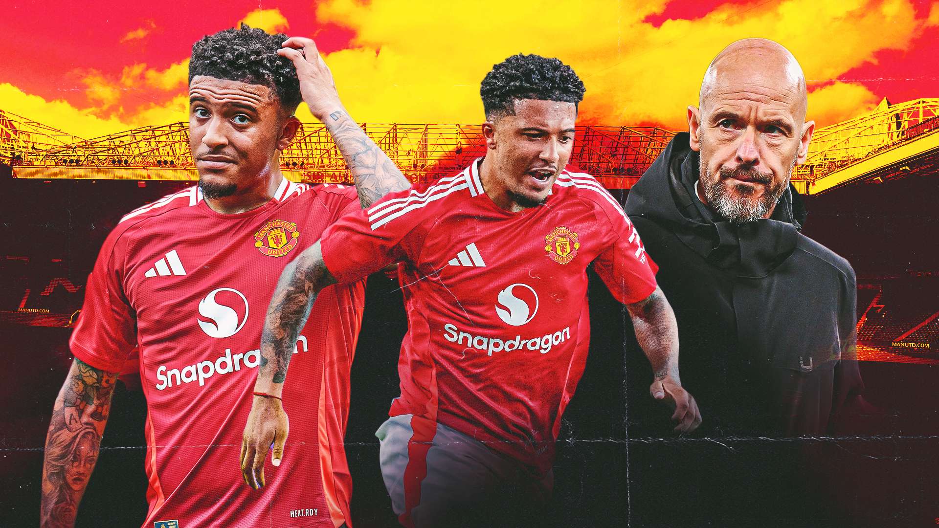 Sancho the striker? Man Utd redemption already at risk  