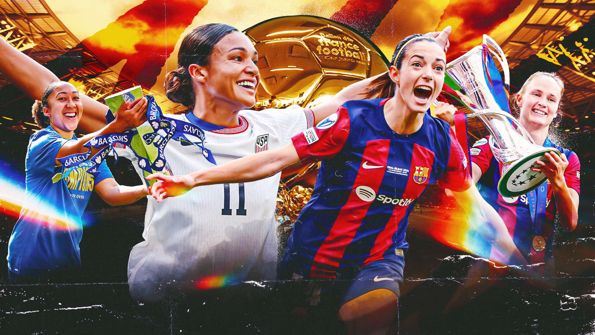 Ballon d'Or Feminin: Bonmati to hold off USWNT gold medallists  