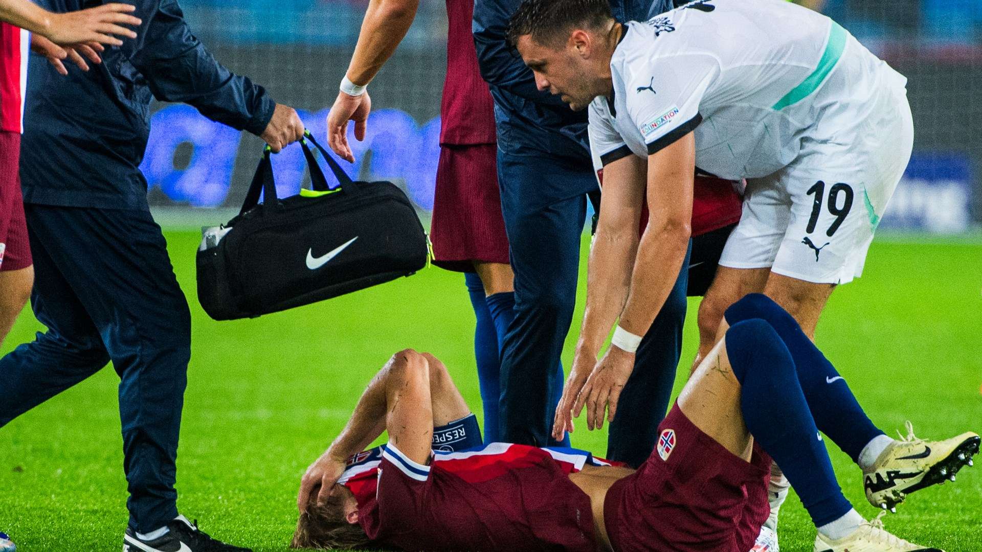 Odegaard receives apology from Austria star who left him in tears  