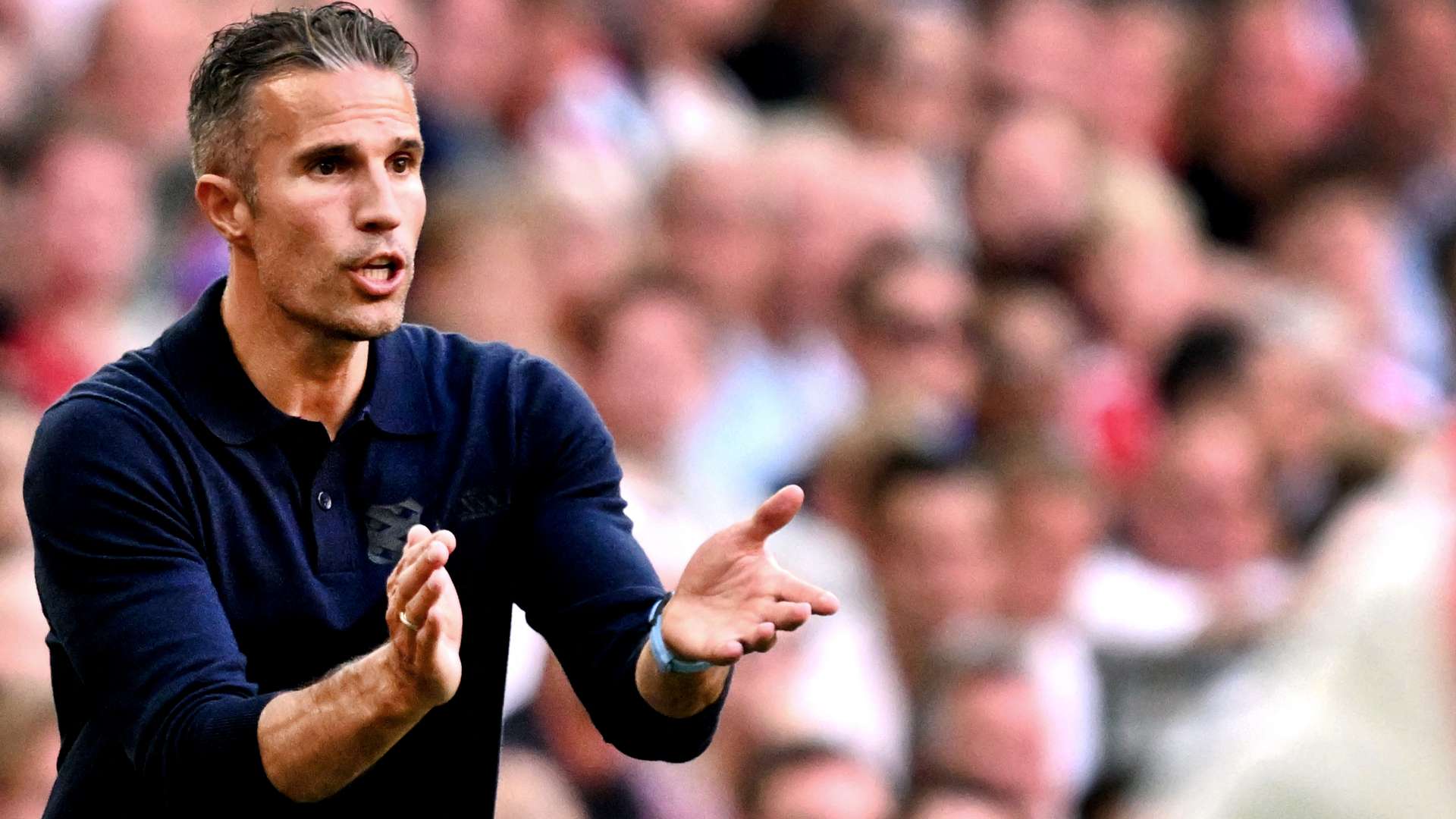 What would Fergie say? Van Persie breaks worst defeat record  