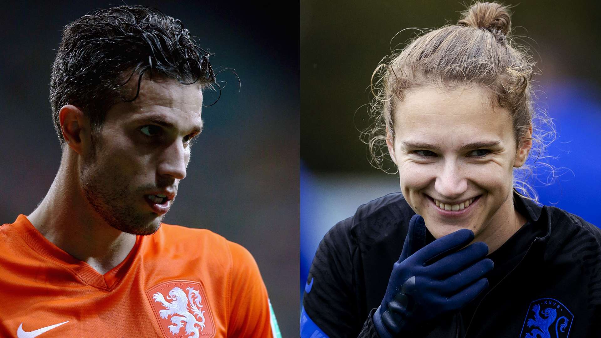 ‘Up front with RvP’ – Miedema targeted career in men’s game  