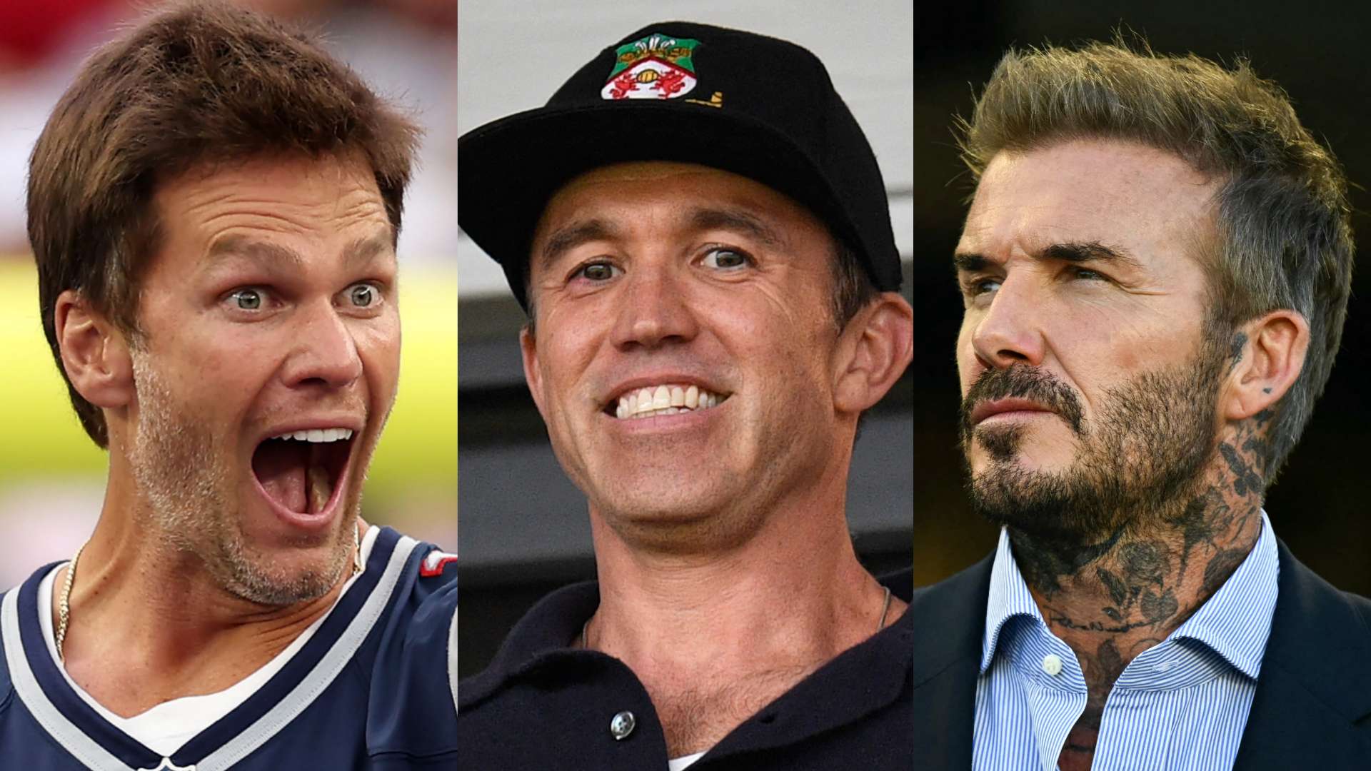 Beckham & Brady join McElhenney for Birmingham vs Wrexham  