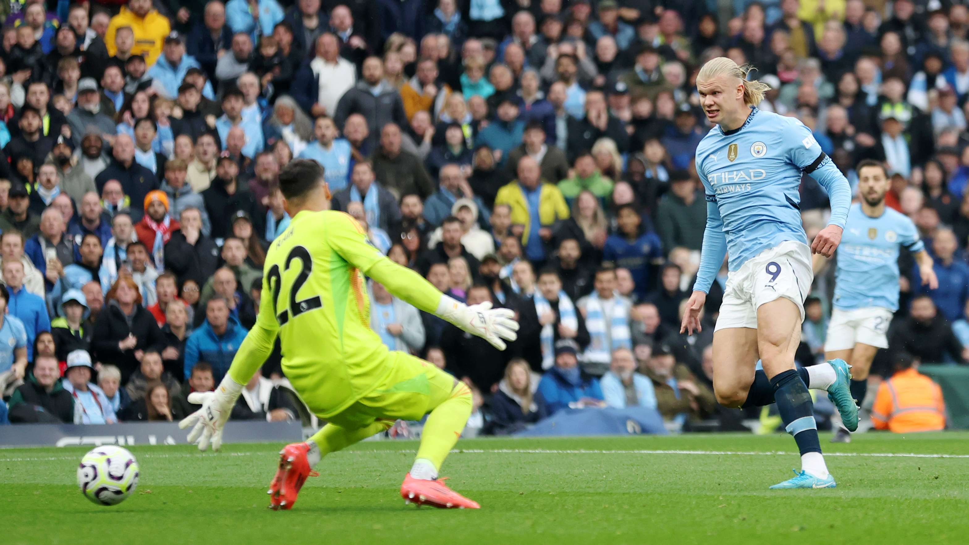 Haaland equals insane CR7 record with 100th Man City goal  