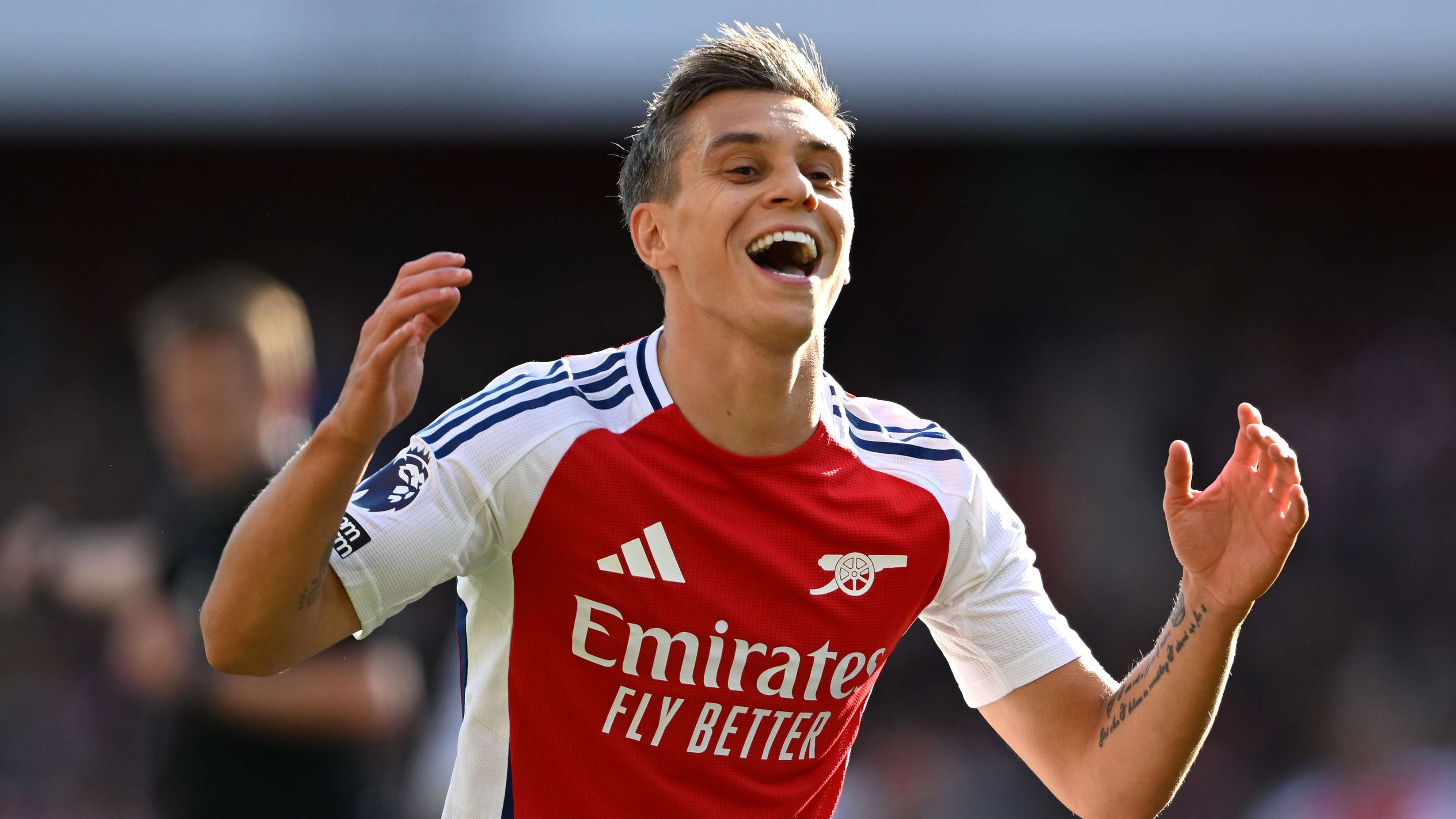Trossard admits Arsenal needed 'luck' to beat Leicester  