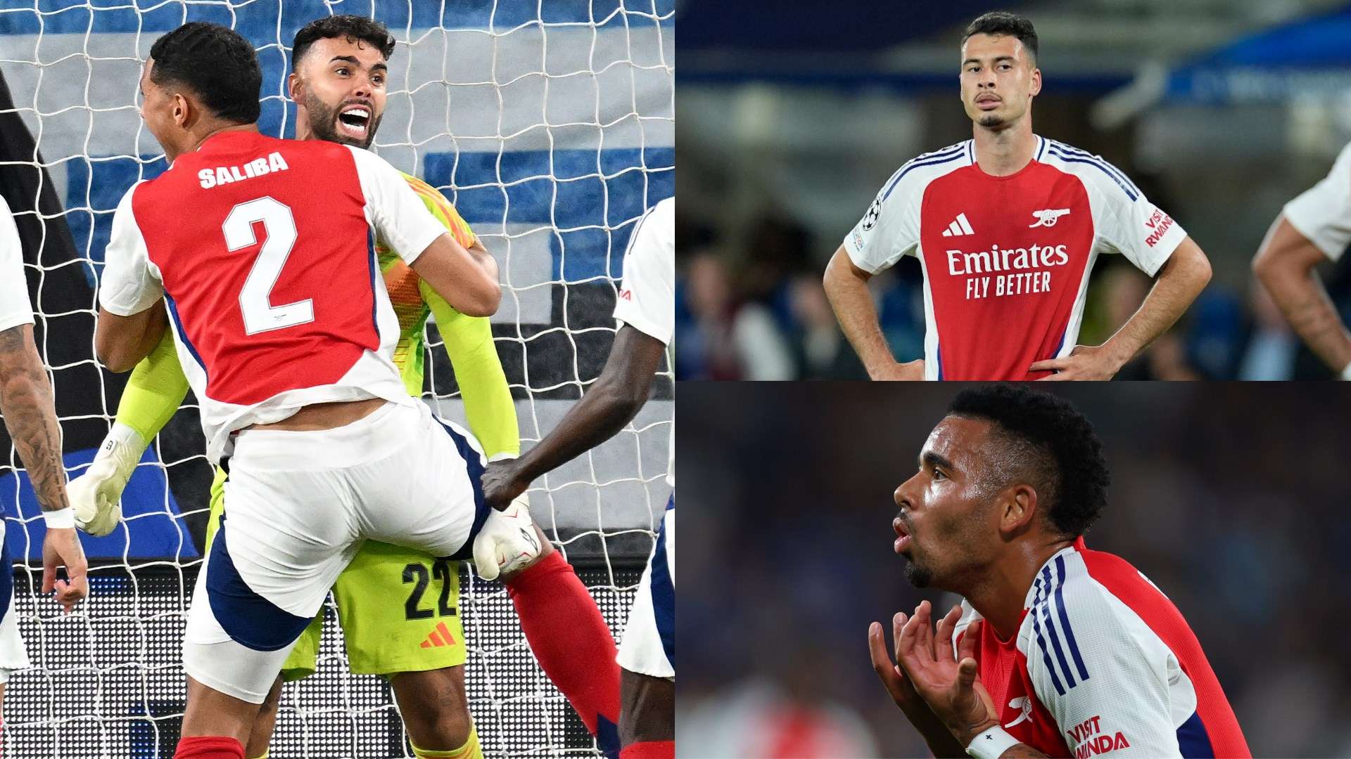 Ridiculous Raya saves Arsenal as Martinelli misfires  