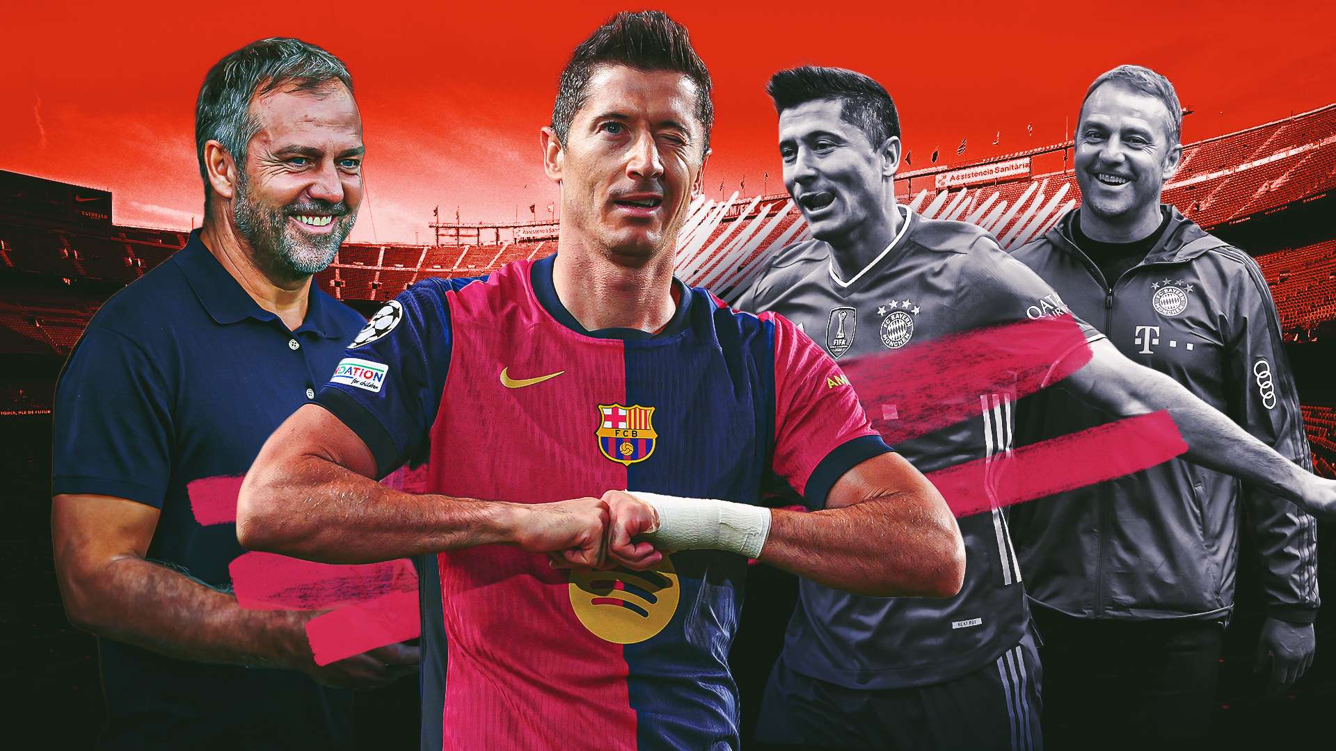 Lewy is back! Flick has Barca ace posting Messi-like numbers  