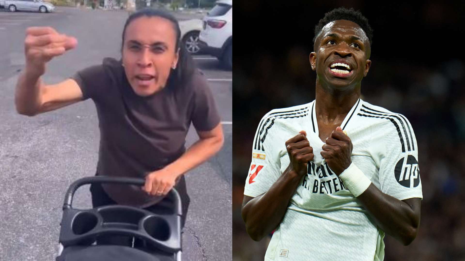 Marta goes viral for FURIOUS rant on Vini Jr's Ballon d'Or snub  