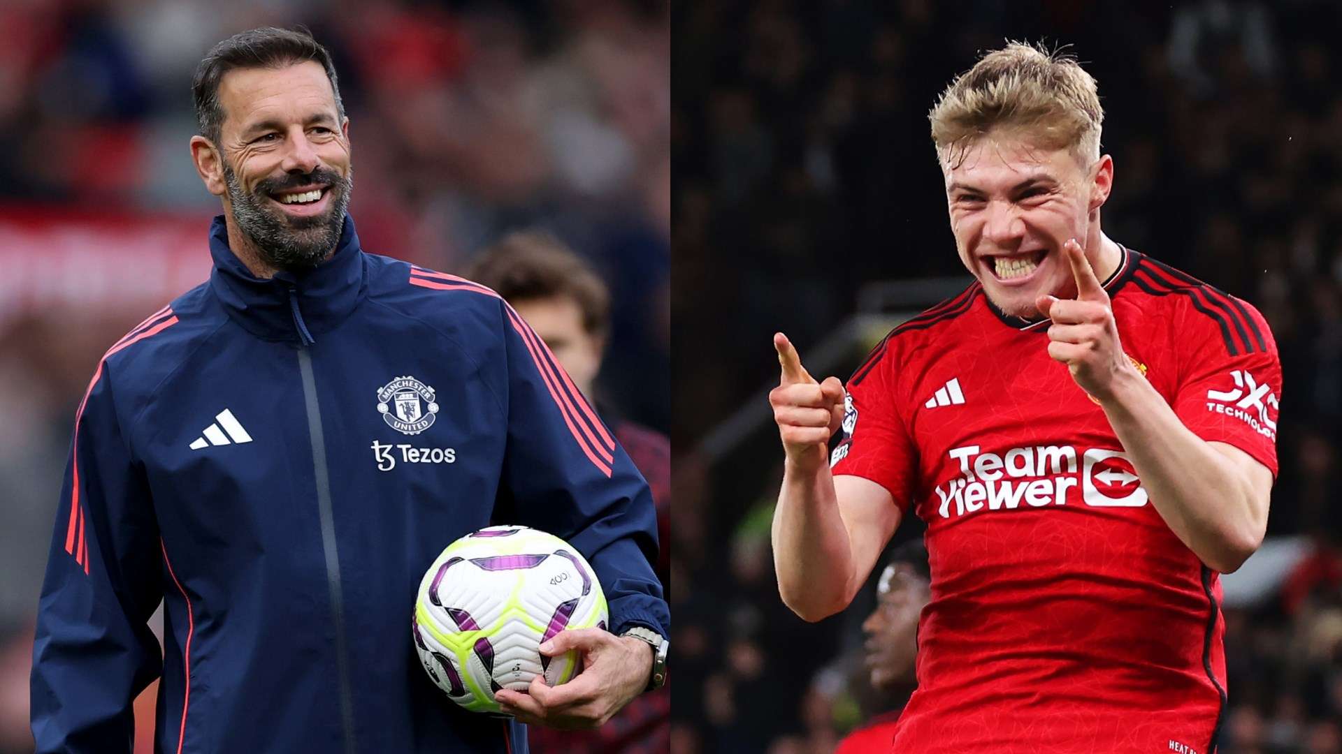 Hojlund responds to claims he copied Van Nistelrooy  