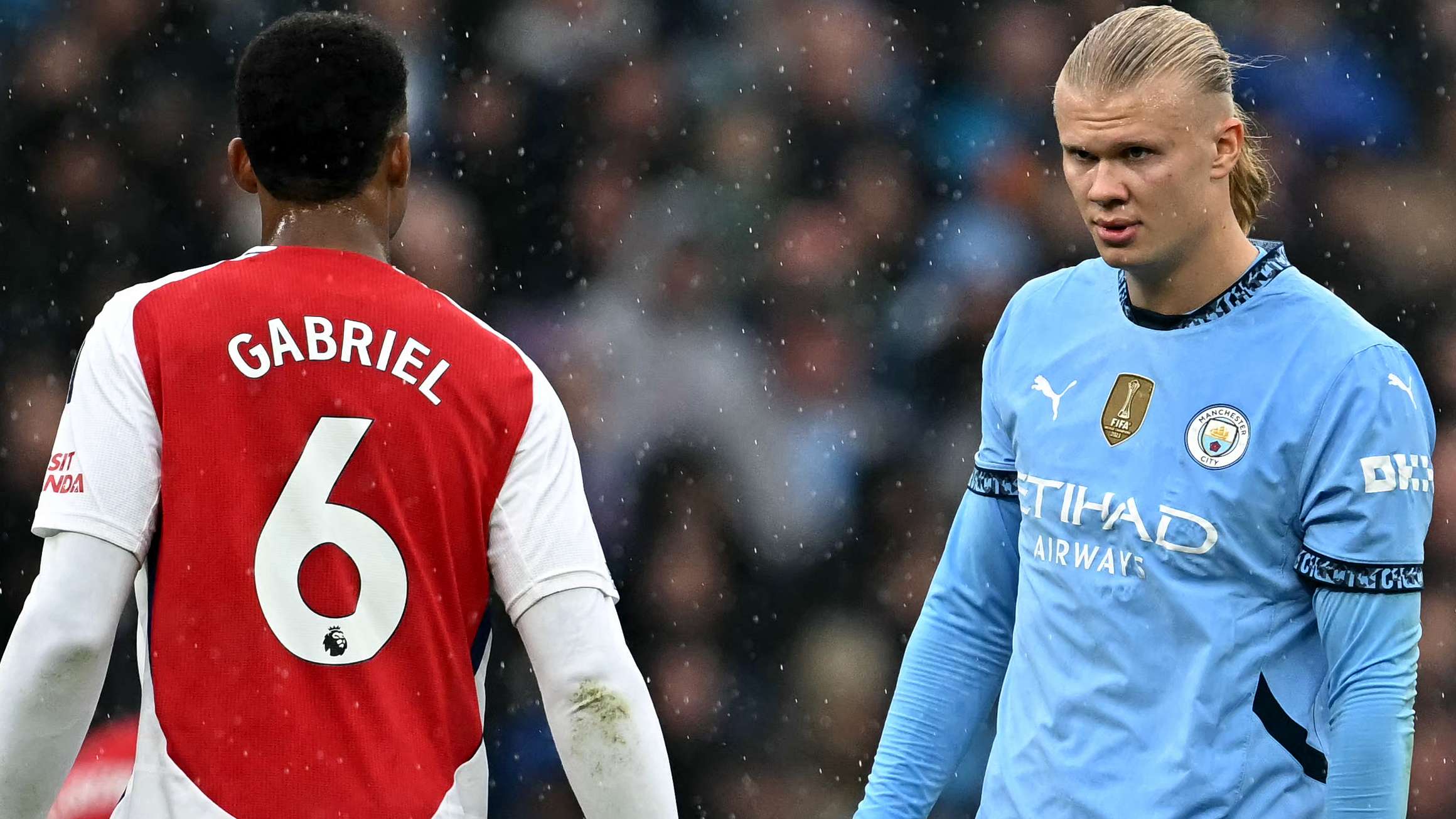 Haaland breaks silence on clash with Arsenal's Gabriel  