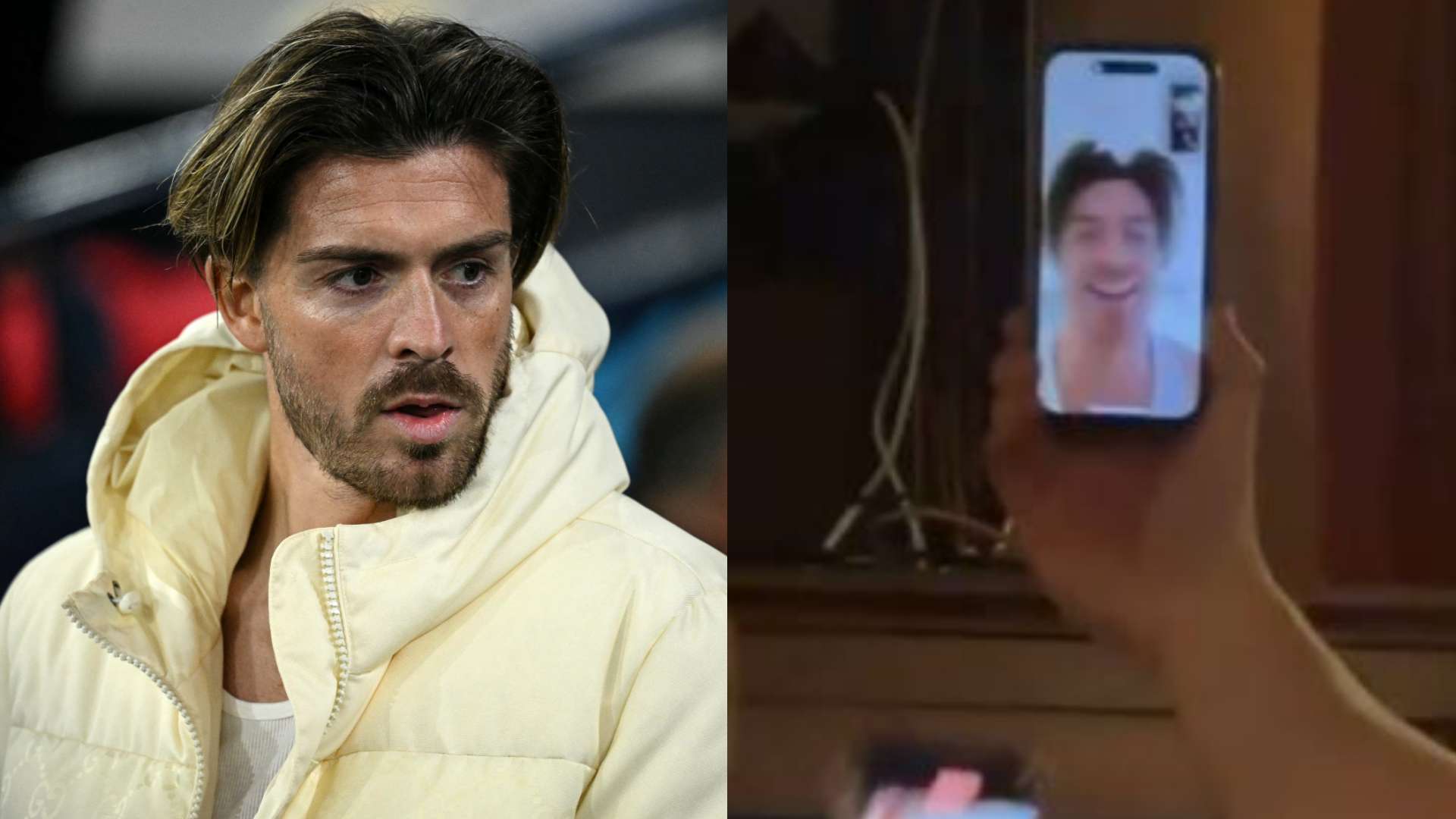 📽️ | Grealish joins Aston Villa fans in pub on video call  