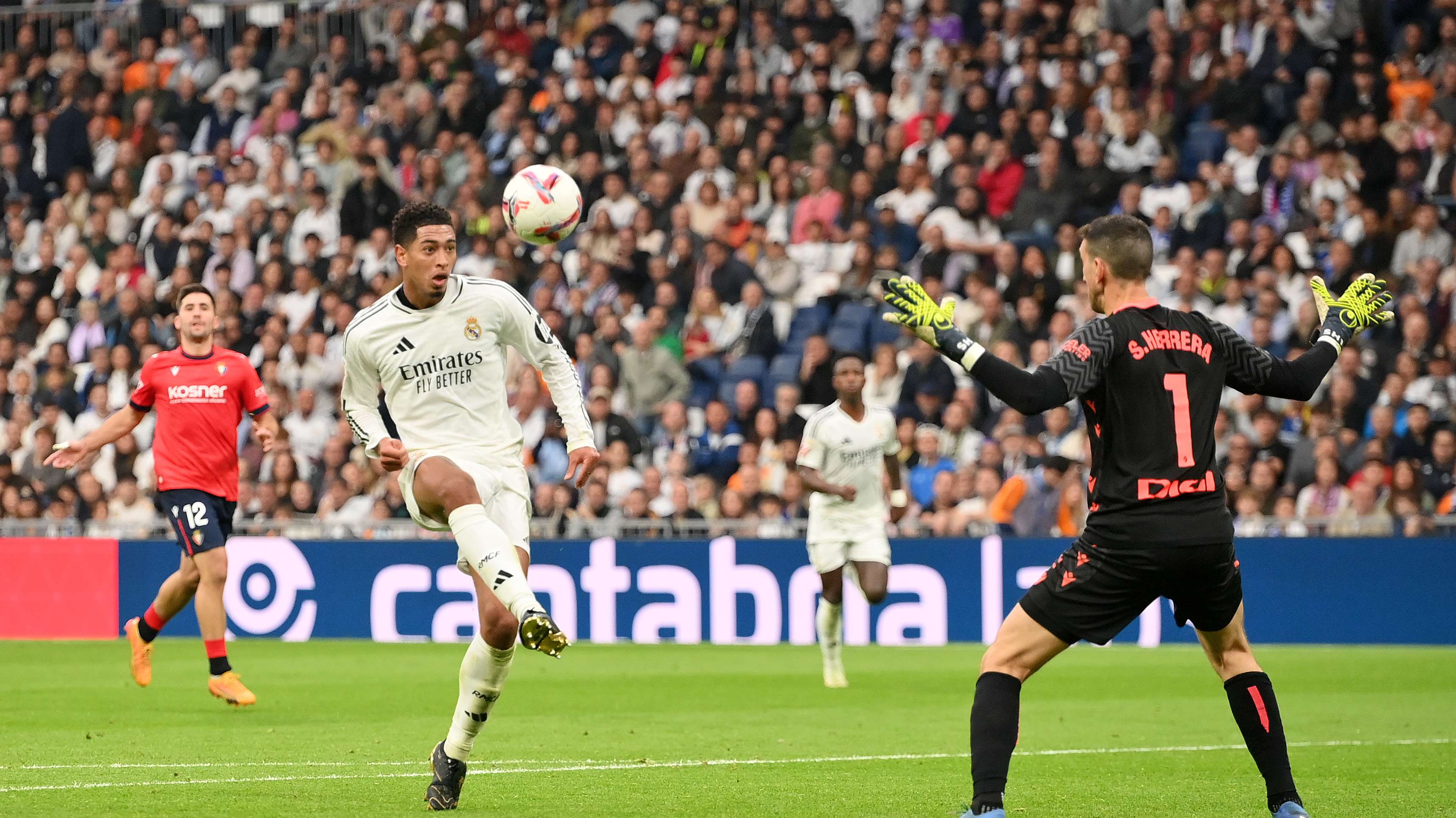 📽️ | Bellingham FINALLY ends goal drought with perfect lob  