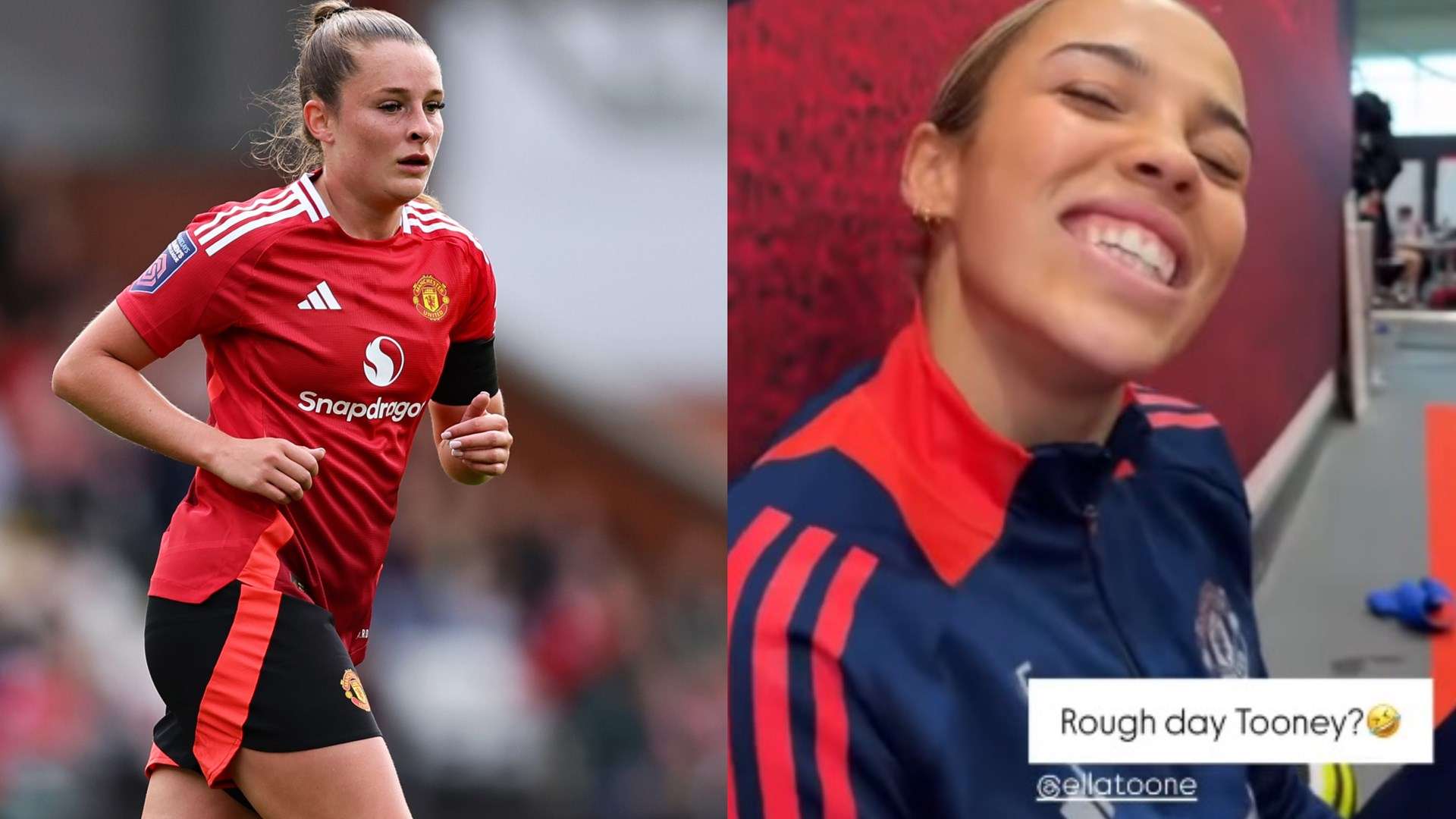 'Tough day Tooney?' - Toone roasted by United players during rehab  