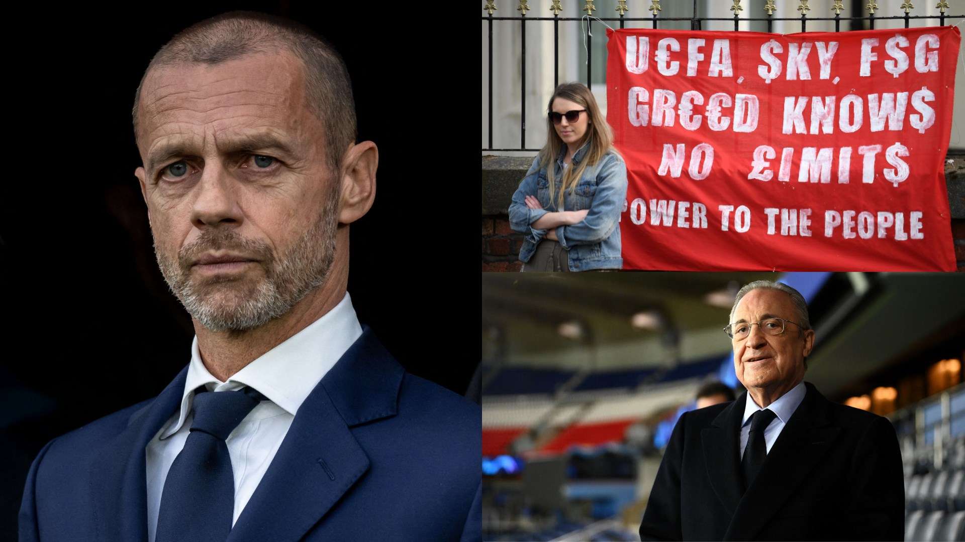 Real still working on Super League as UEFA compared to 'musicians on Titanic'  