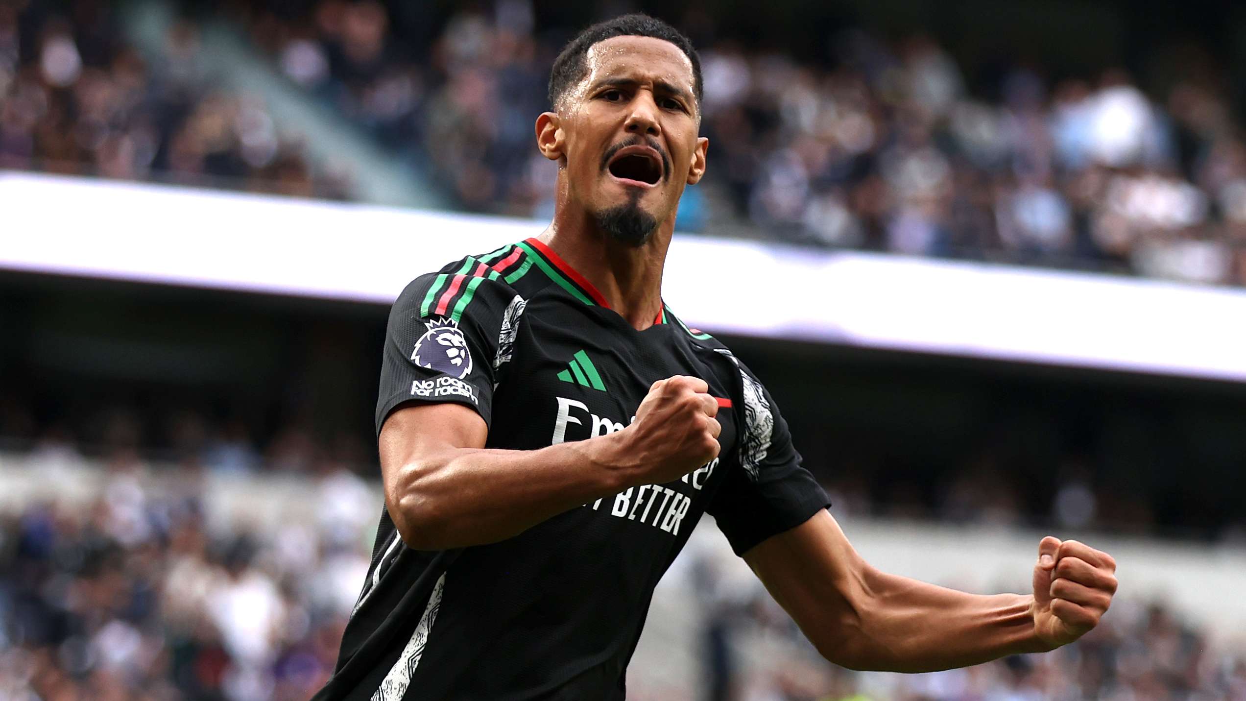 'I feel at home!' - Saliba rejects Real Madrid transfer talk  