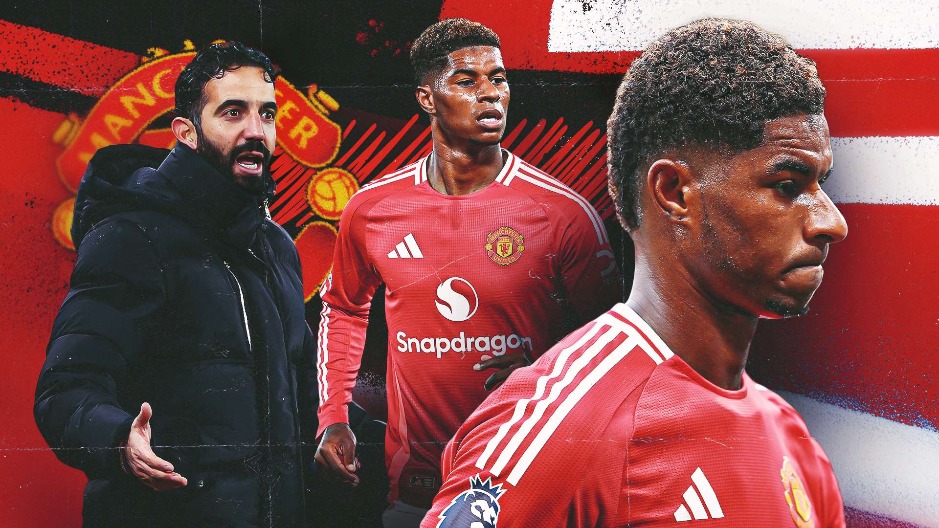 Amorim & Man Utd must get rid of 'moping' Rashford in January  