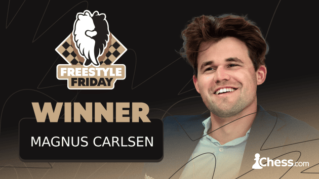 Carlsen Makes Opening Statement In 1st Freestyle Friday  