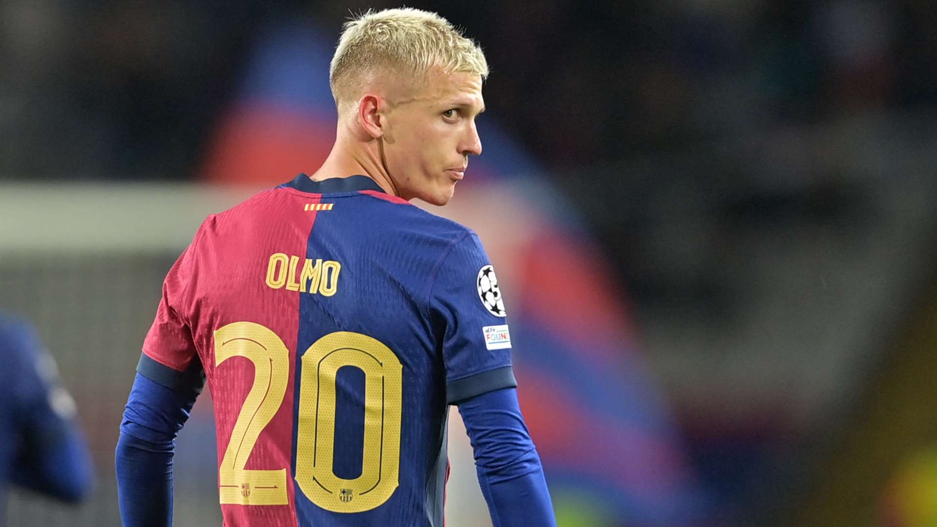 Olmo included in Barcelona squad despite being ineligible  