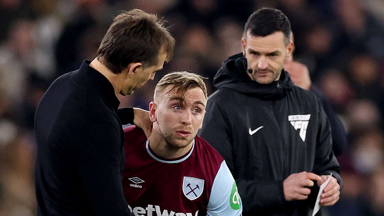 Blow for West Ham! Bowen likely to miss two months  