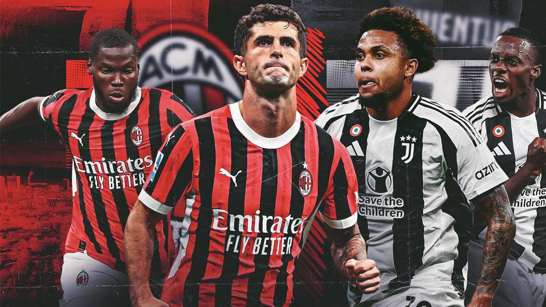 USMNT stars at center of crucial Juve-Milan Serie A match  