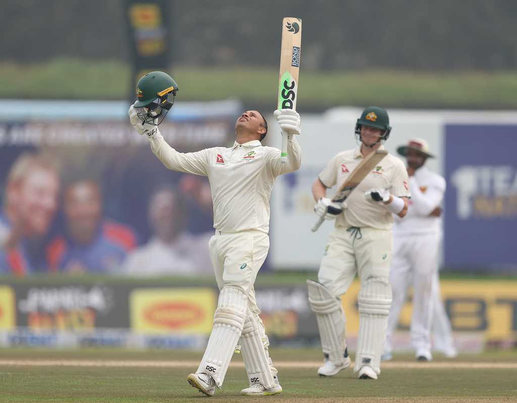 Khawaja-Smith dominating spin in Galle  