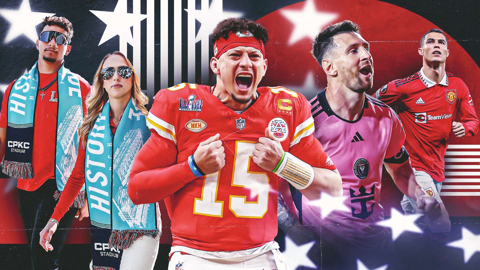 Mahomes & soccer: From recruiting CR7 to meeting Messi  