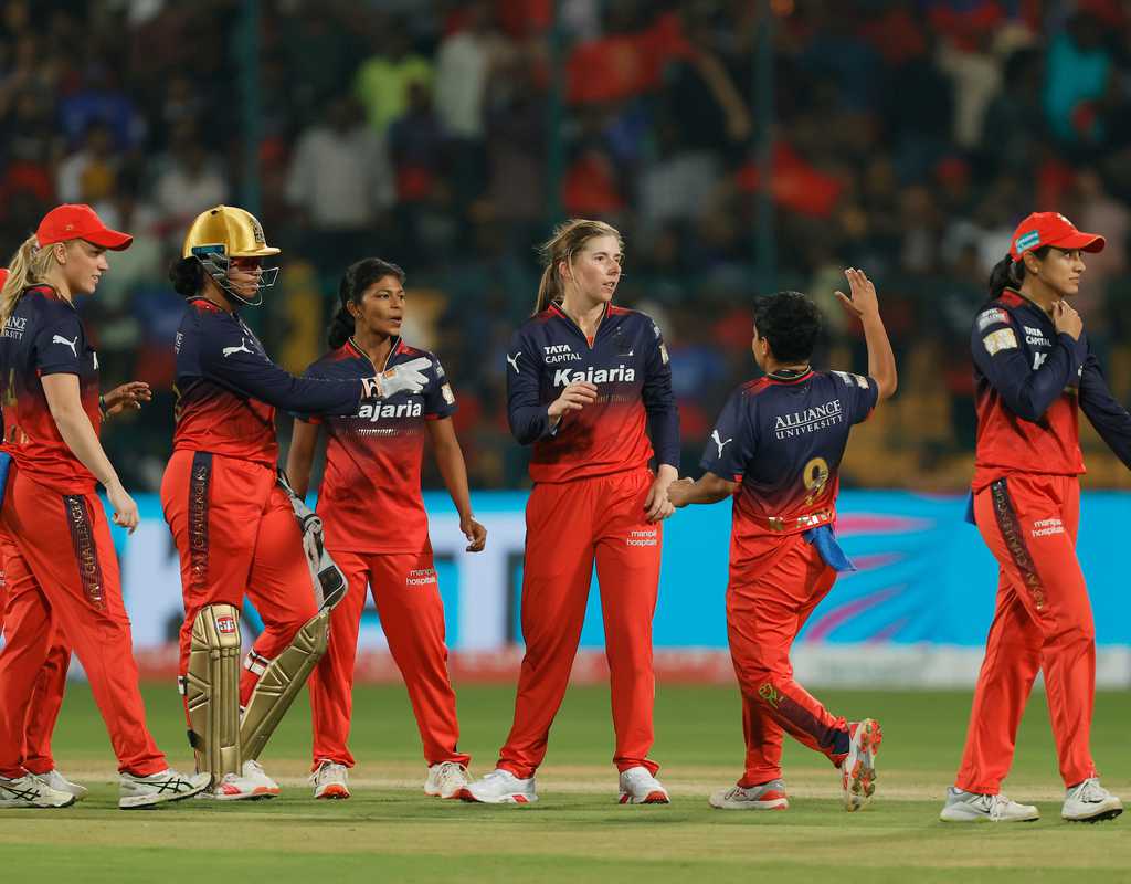 RCB eye quick recovery after MI blip  