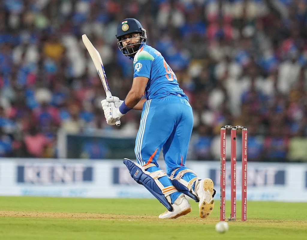 India's Shreyas Iyer call  
