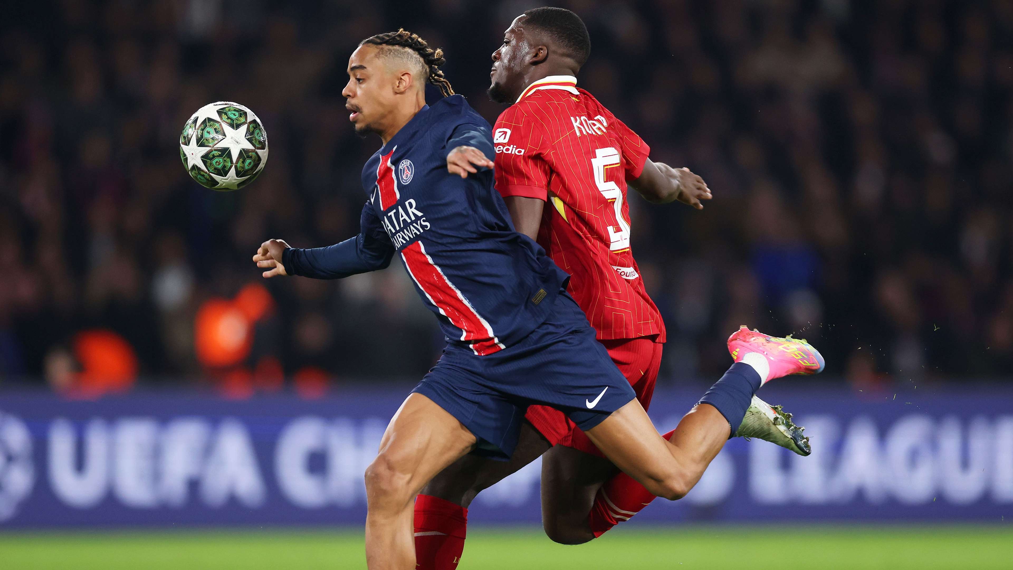 Konate gets away with it! Why defender avoided red vs PSG  