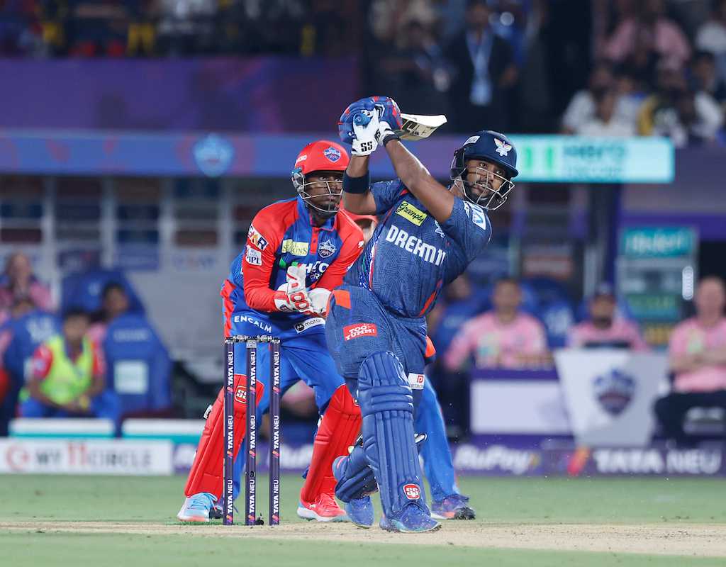 Pooran aces the spin matchup, again  