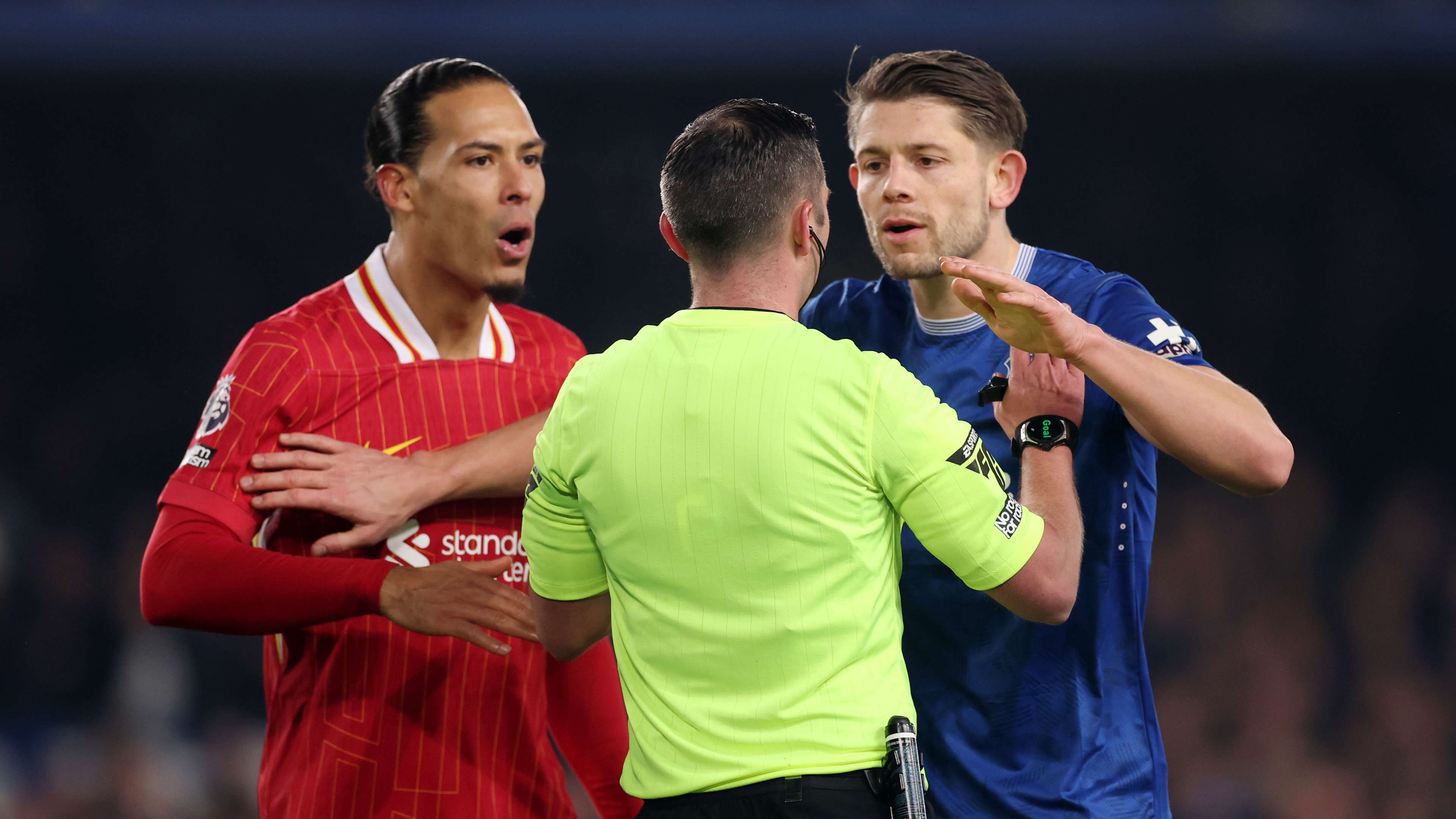 Lawrenson fumes at Tarkowski's '1980s tackle' on Mac Allister  