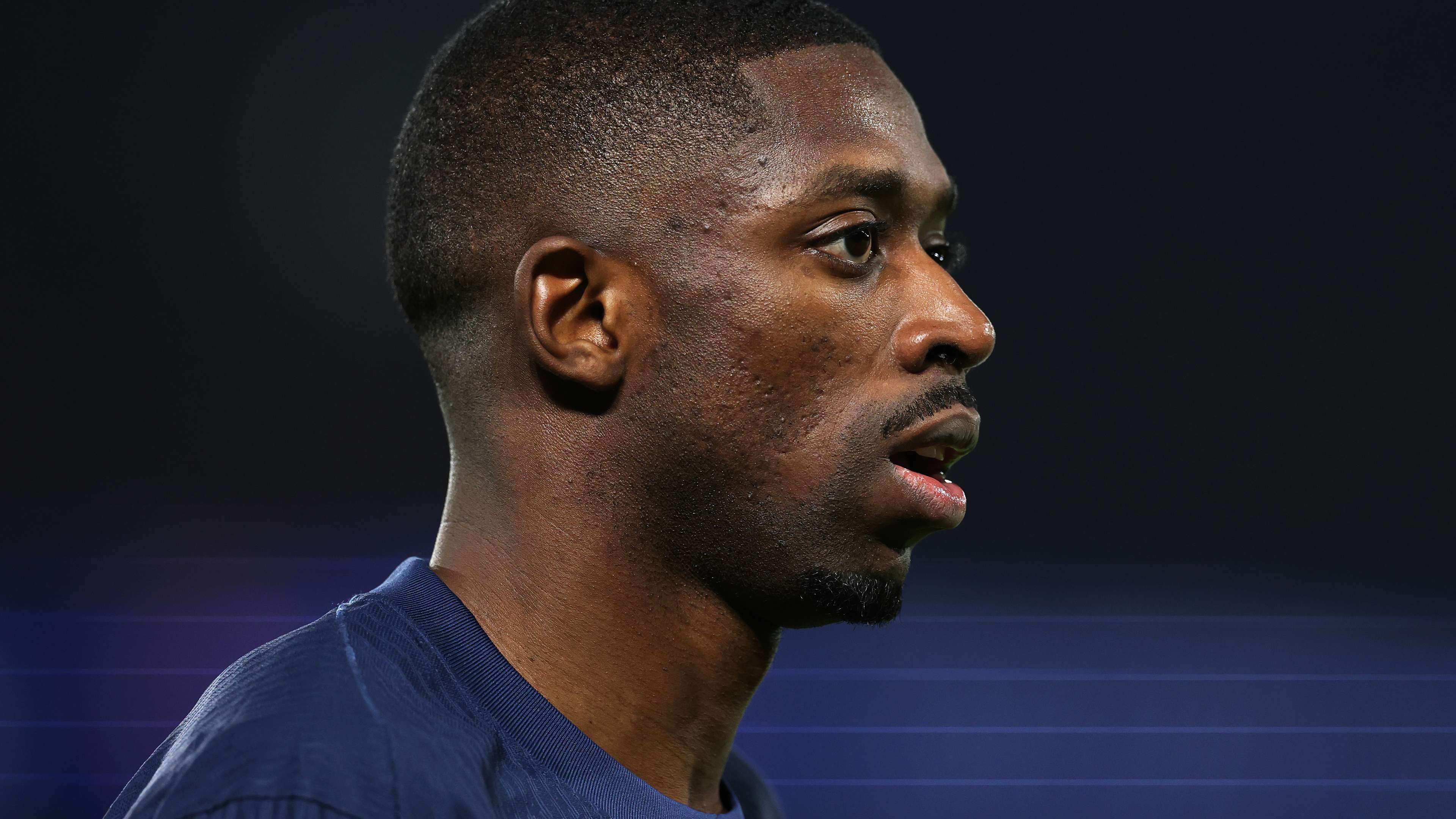 📽️ | Furious Dembele refuses to accept Man of the Match award  