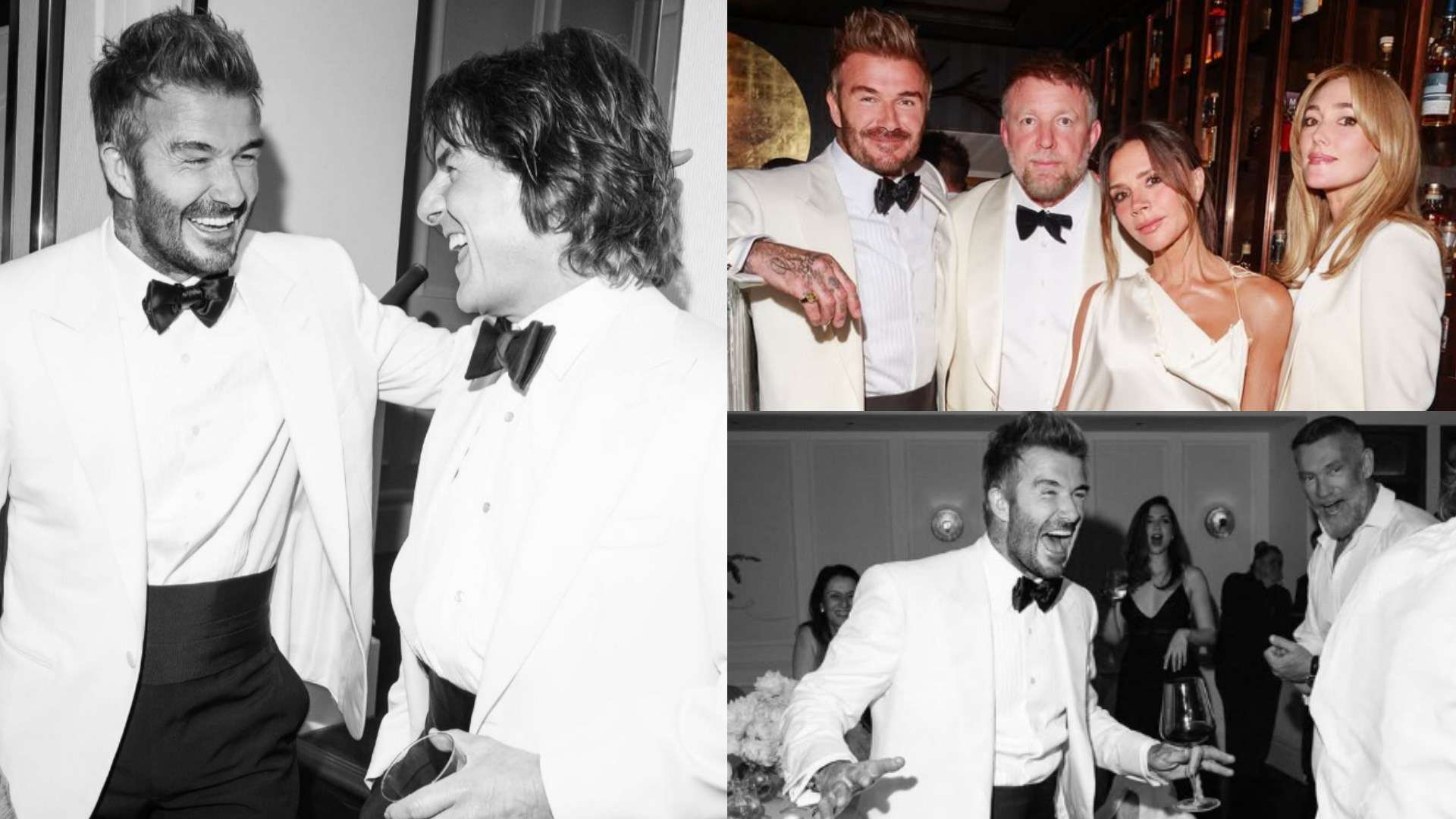 Beckham's 50th: When Gary Neville partied with Tom Cruise  