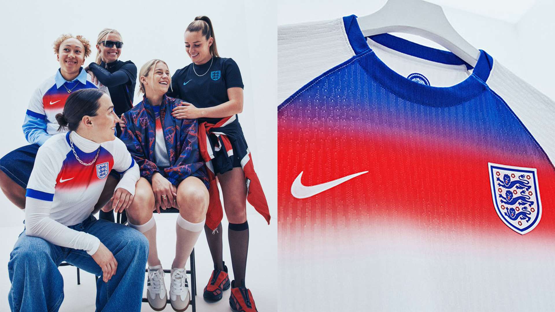 Lionesses launch new England kits for women's Euro 2025  