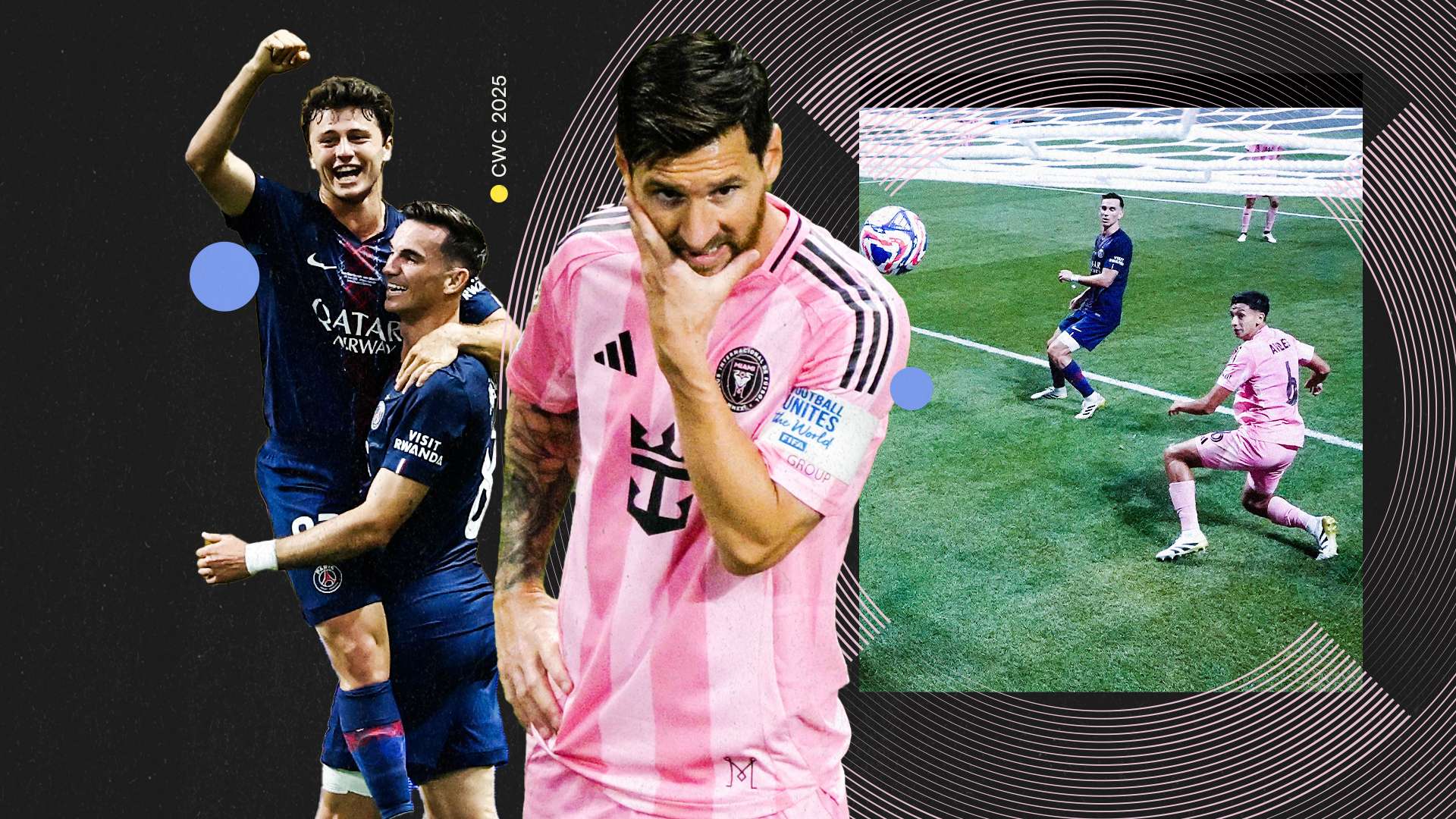 Messi completely shut down as PSG obliterate Inter Miami  