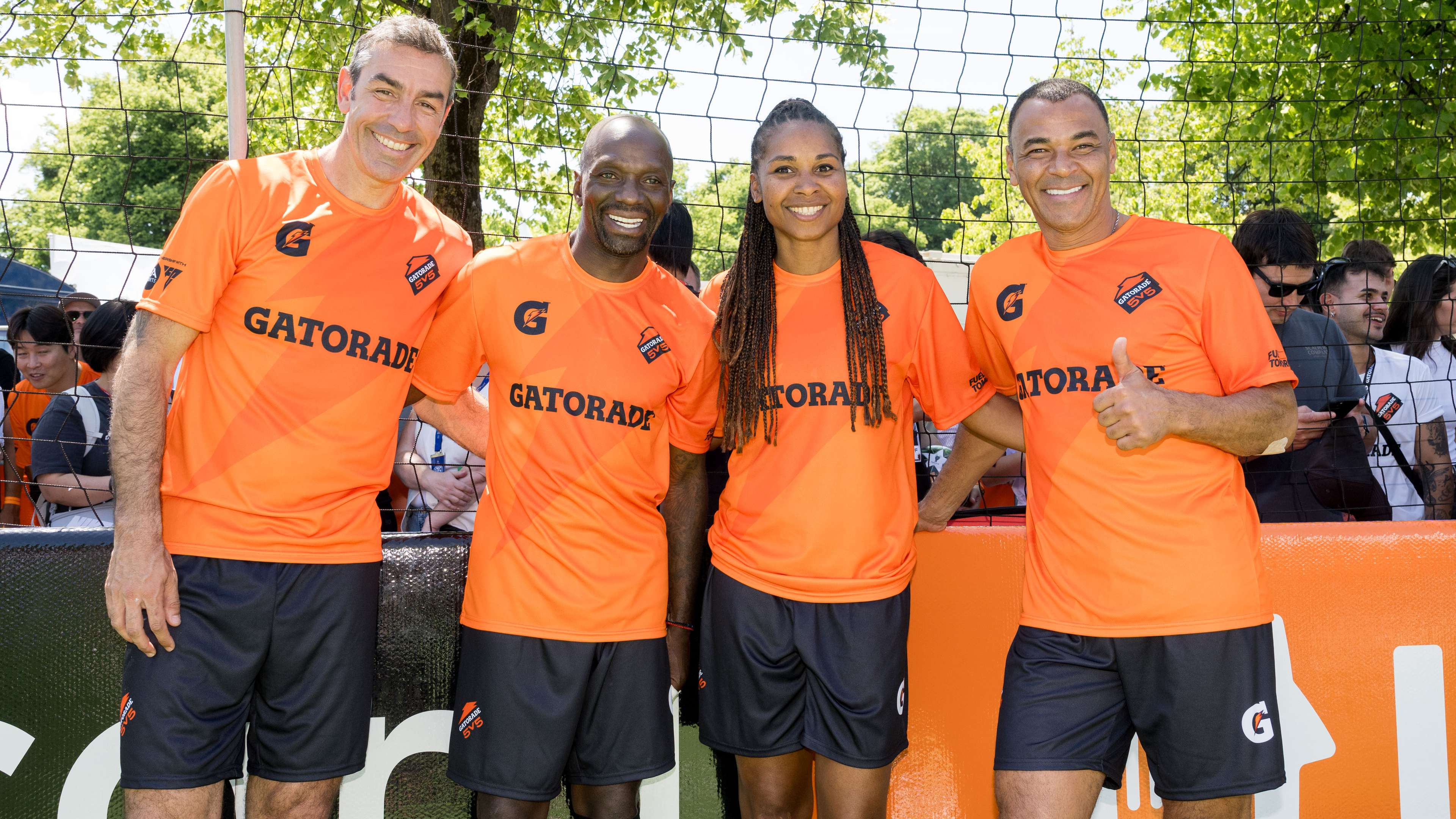 Pires, Makelele, Cafu & Georges: Inside Gatorade 5v5  