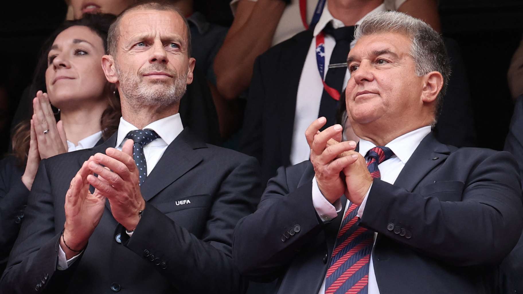 Laporta meets with UEFA chief to avoid huge Barca punishment  