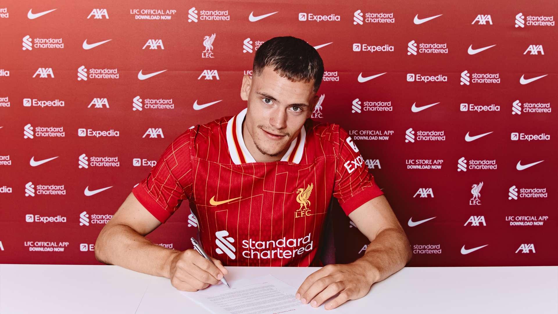 Liverpool complete £116m deal for Wirtz  