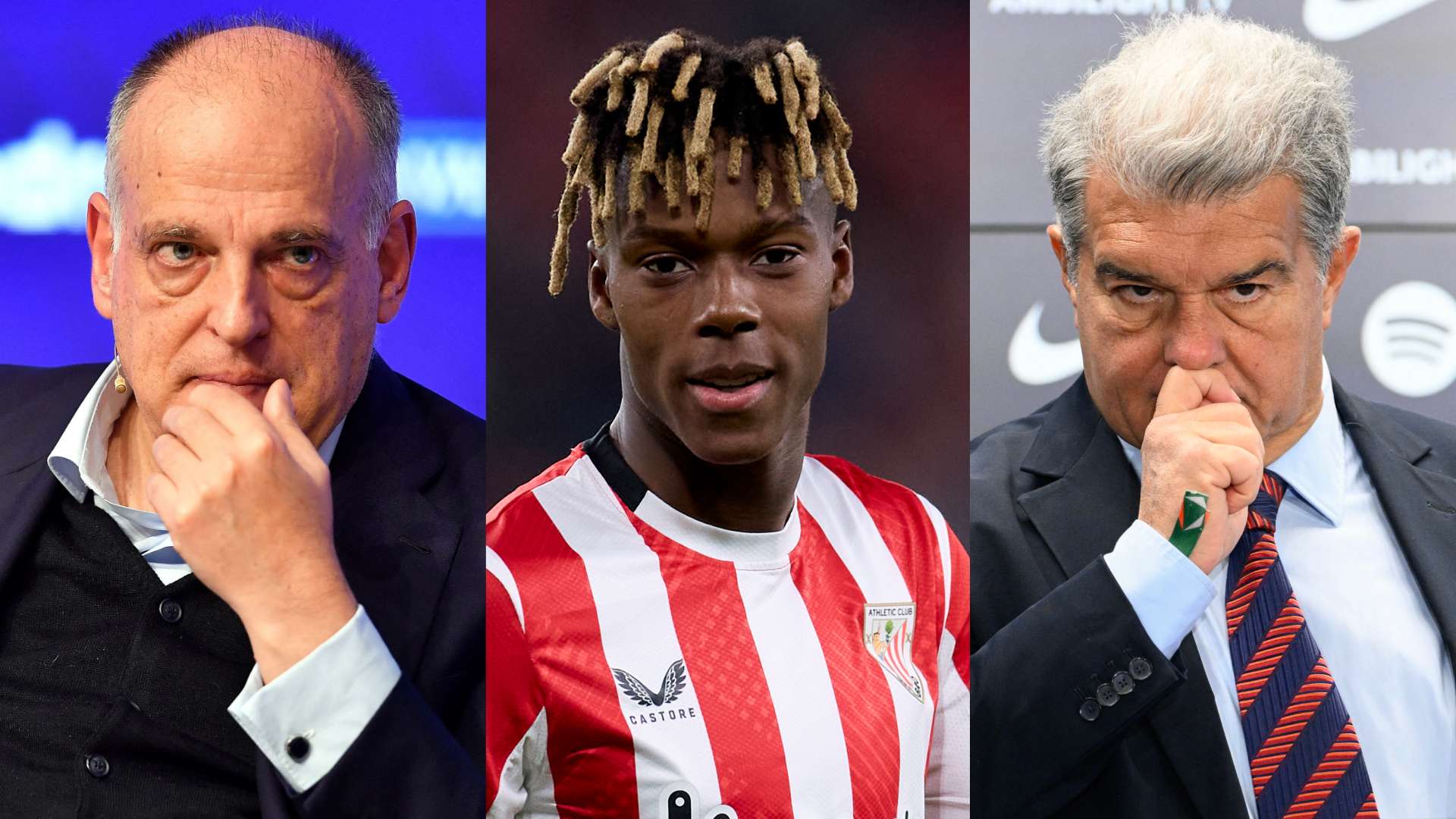 Tebas accused of sabotaging Williams' Barcelona transfer  