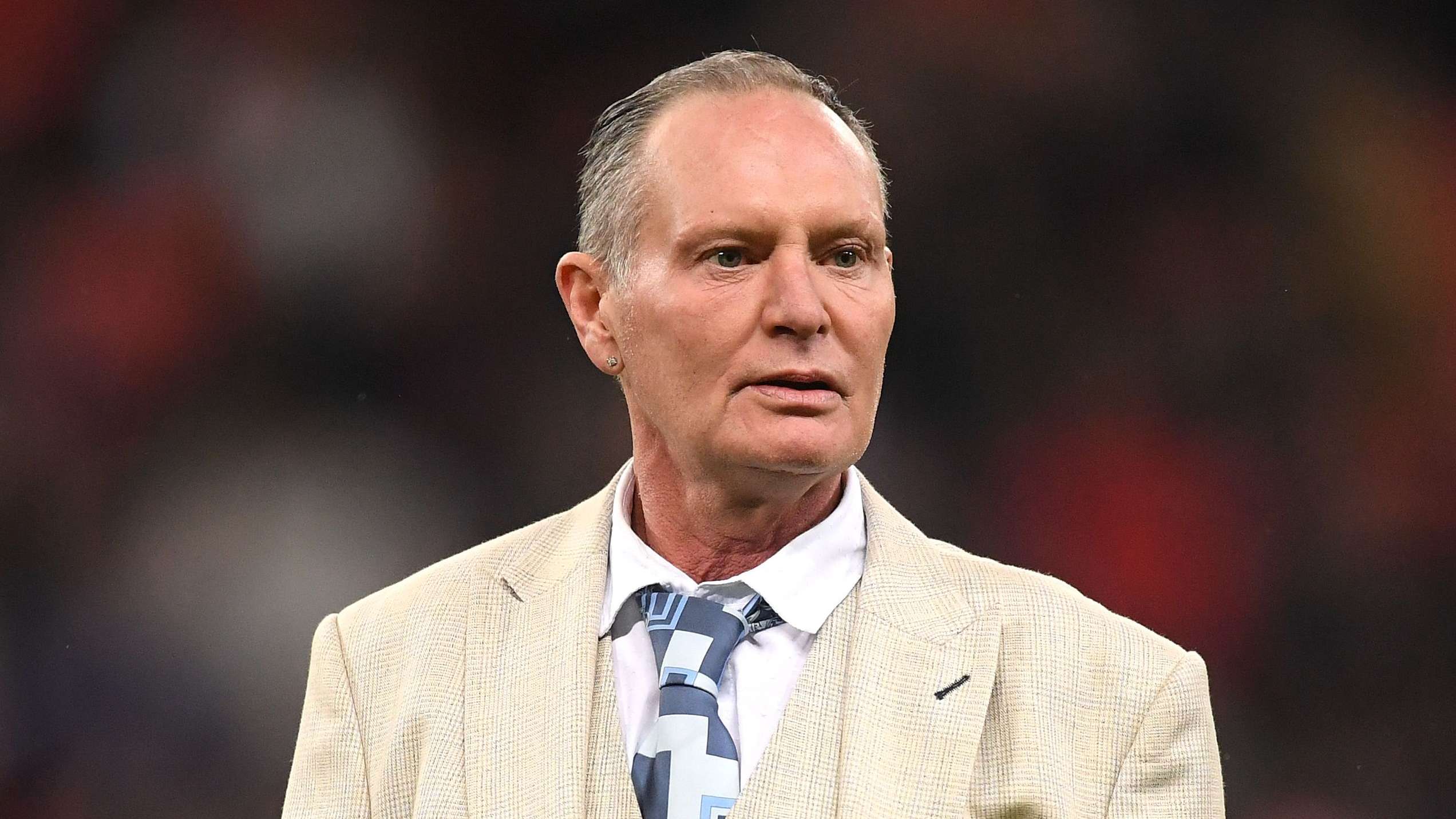 Gasoigne 'stable but very poorly' after collapsing at home  