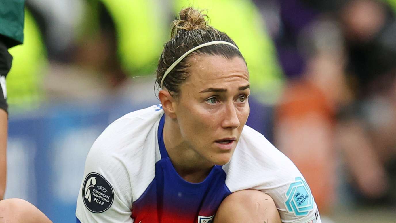Bronze reveals she played entire Euros with fractured tibia  