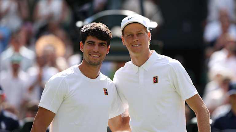 PHOTOS: Jannik Sinner and Iga Swiatek share a dance at Wimbledon champions' ball  