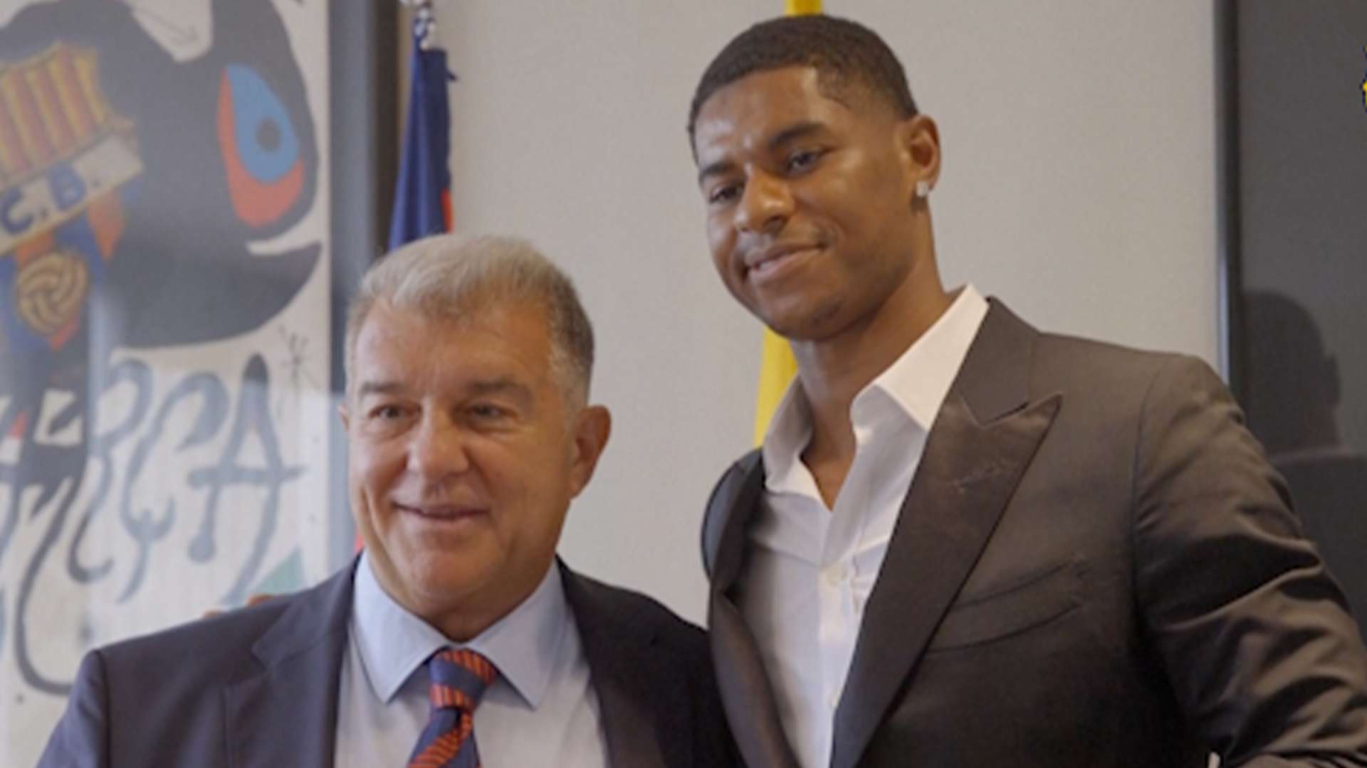Laporta reveals Rashford wanted to be 'one-club man' for Man Utd  