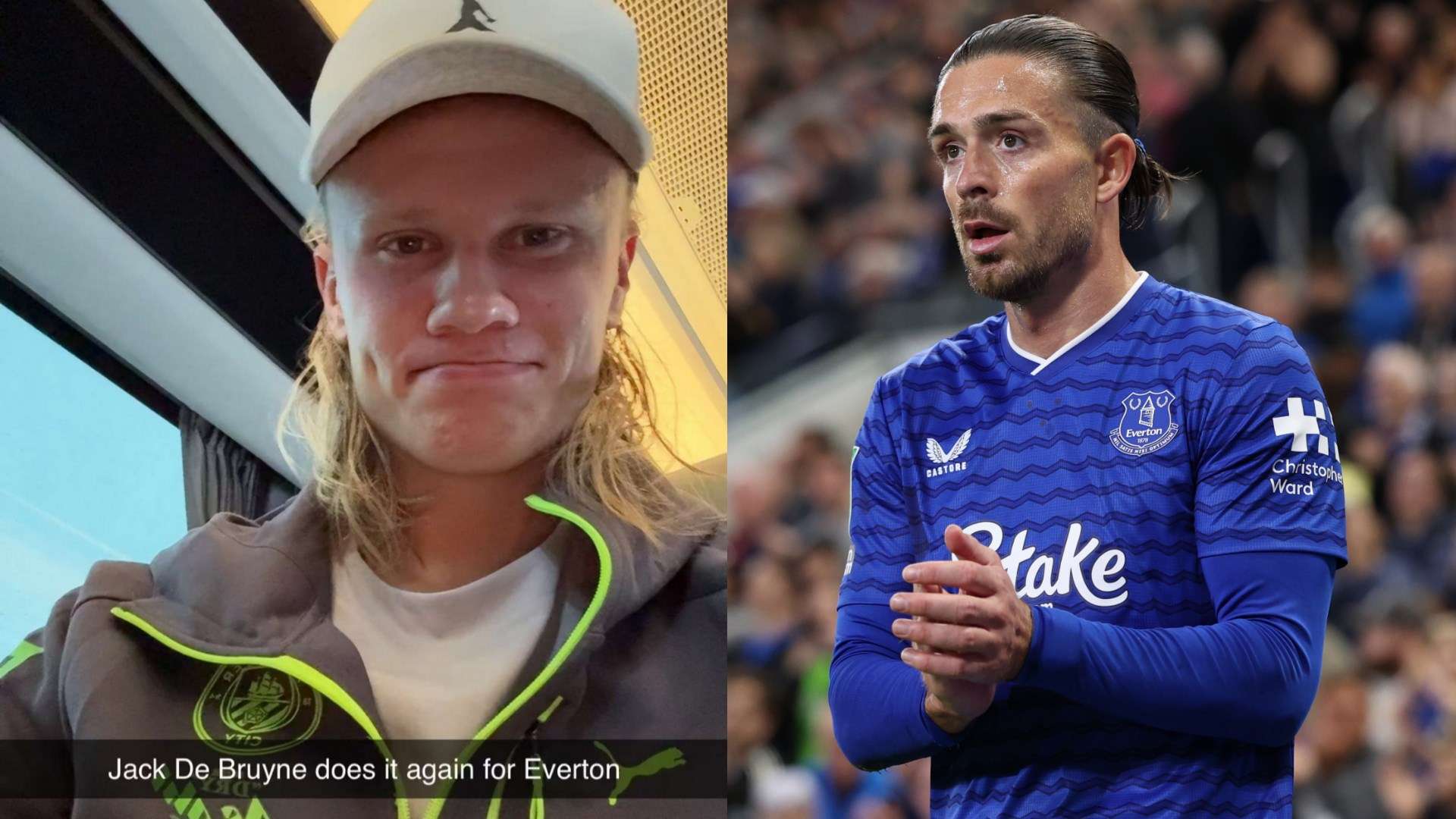 'Jack De Bruyne!' - Haaland loving Grealish's resurgence at Everton  
