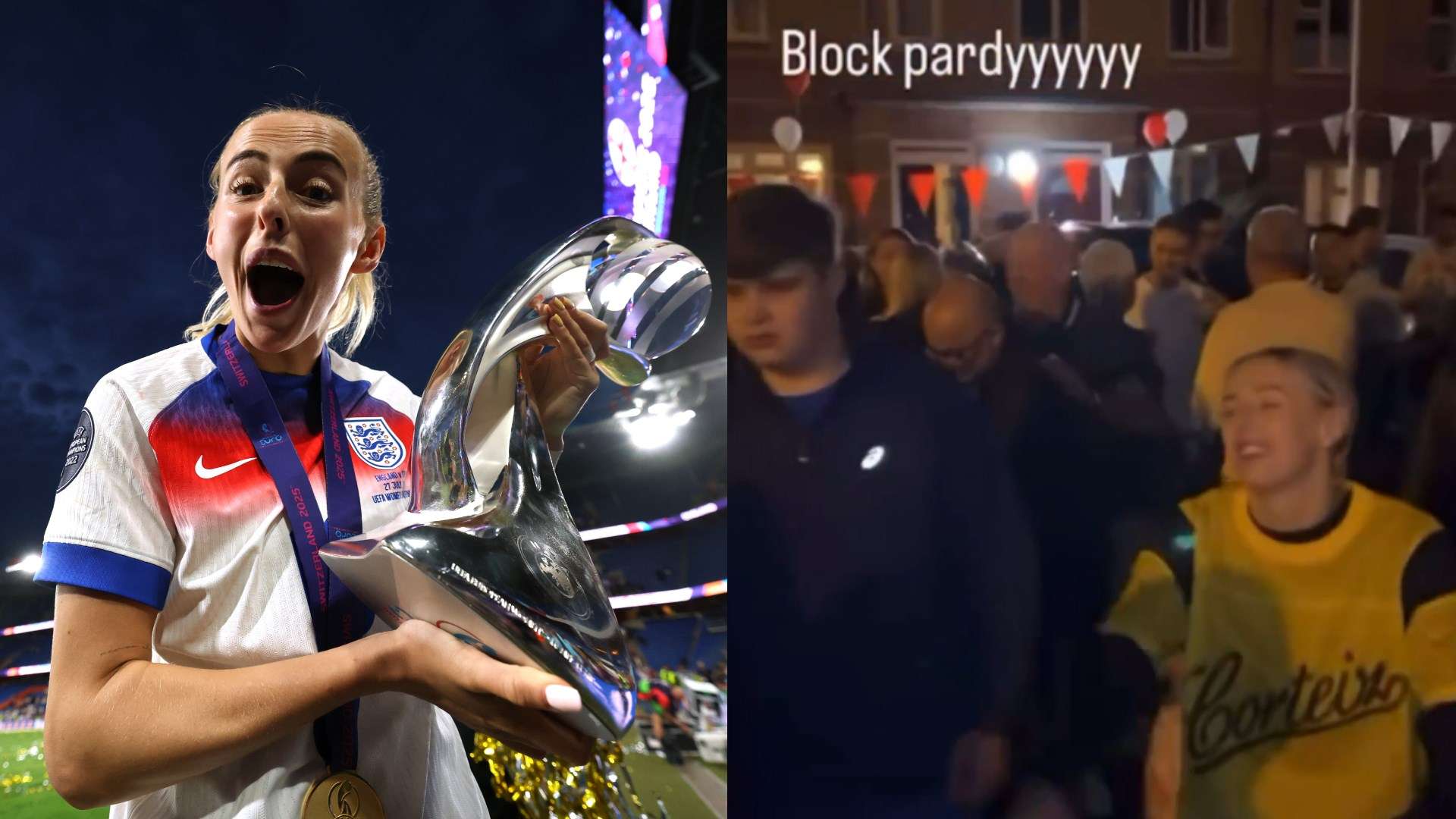 📽️ | Kelly continues Euro celebrations with party in her hometown  