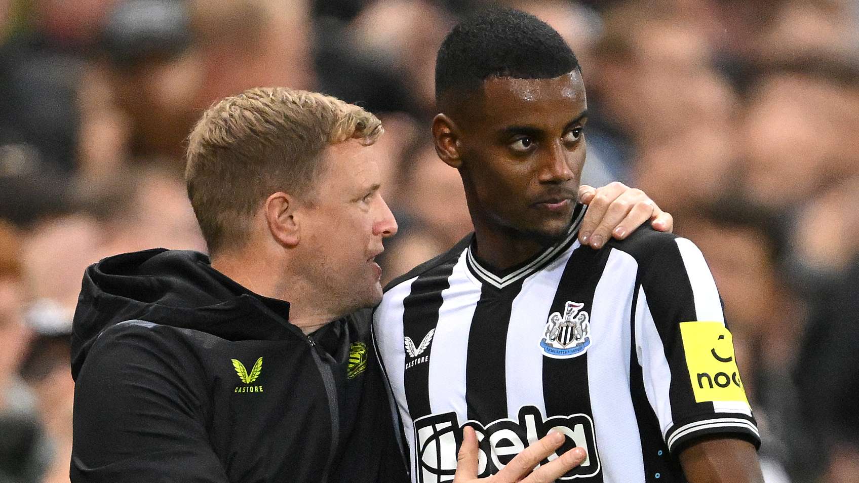 Howe calls for Isak's future to be resolved 'quickly'  